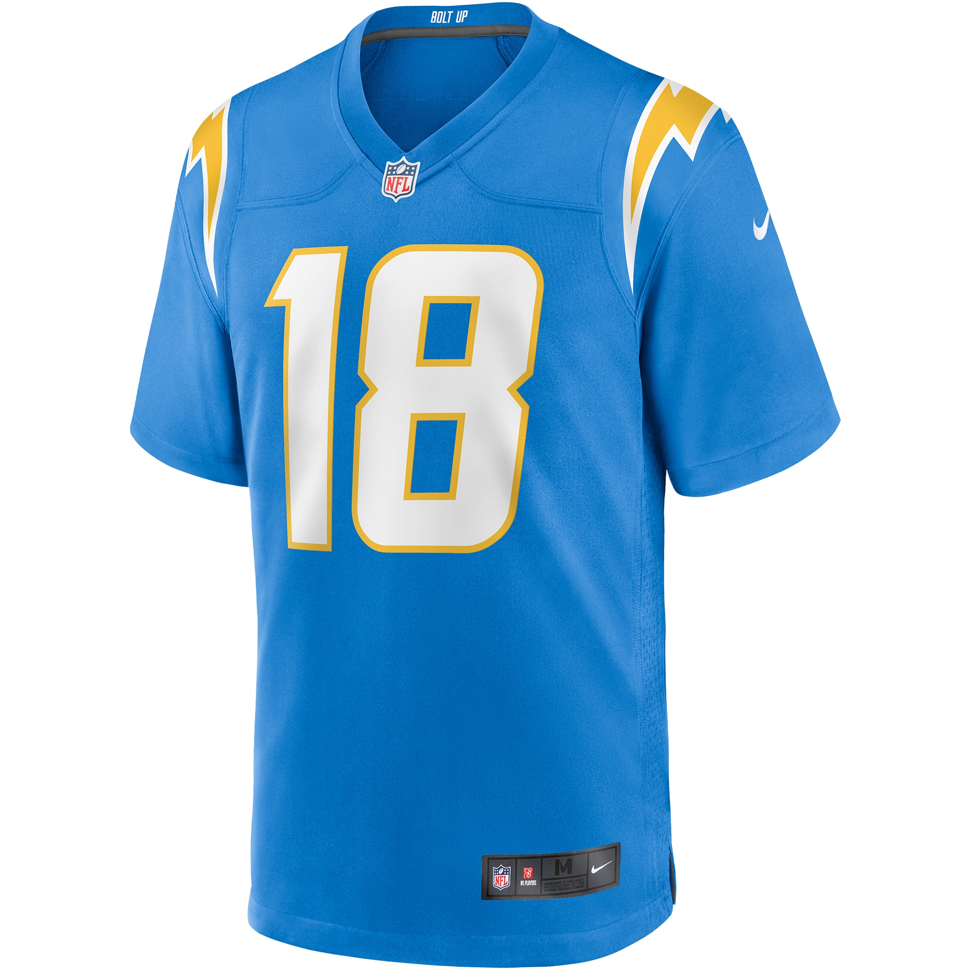 Los Angeles Chargers Charlie Joiner Powder Blue Game Retired Player NFL Jersey Men's