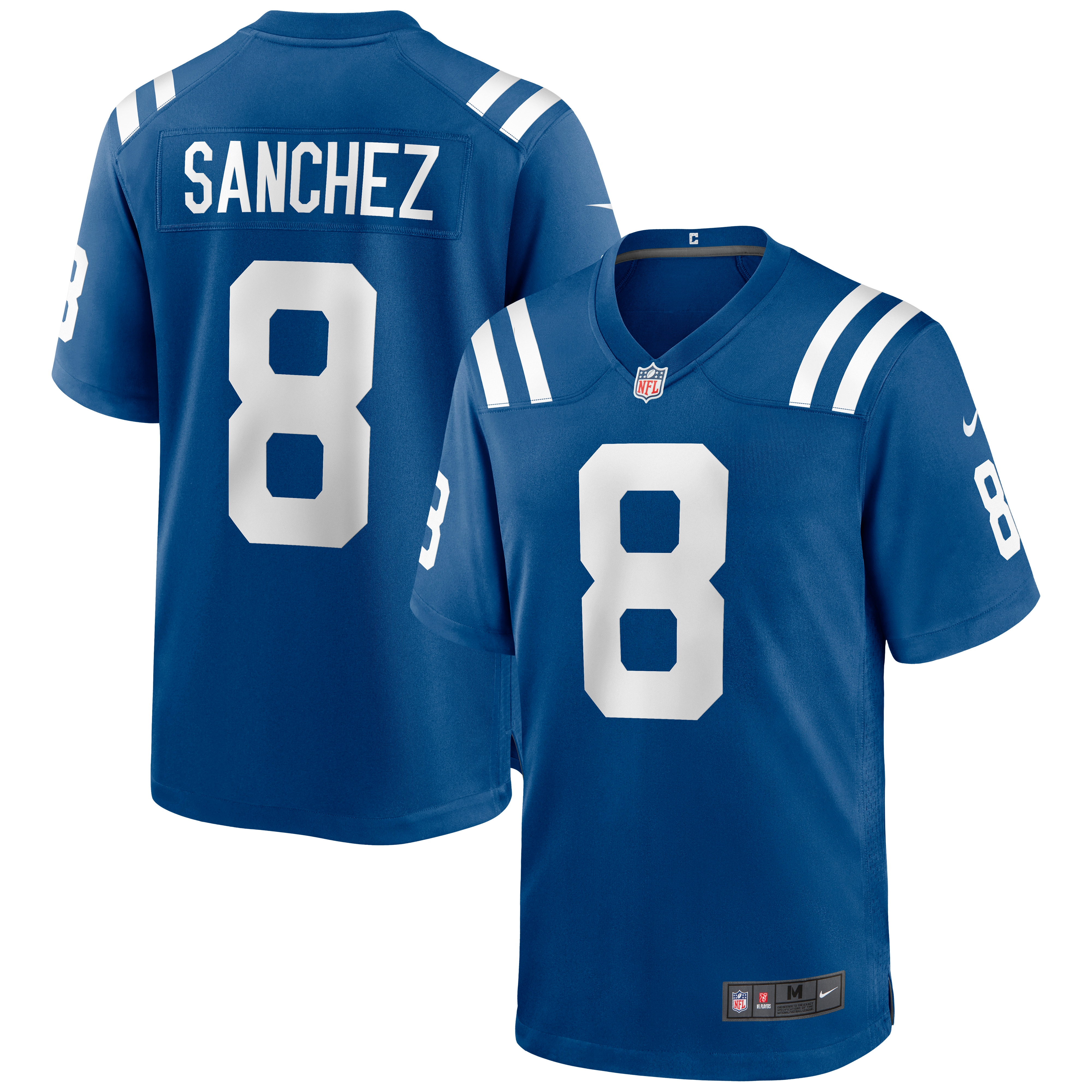 Indianapolis Colts Rigoberto Sanchez Royal Game NFL Jersey Men's