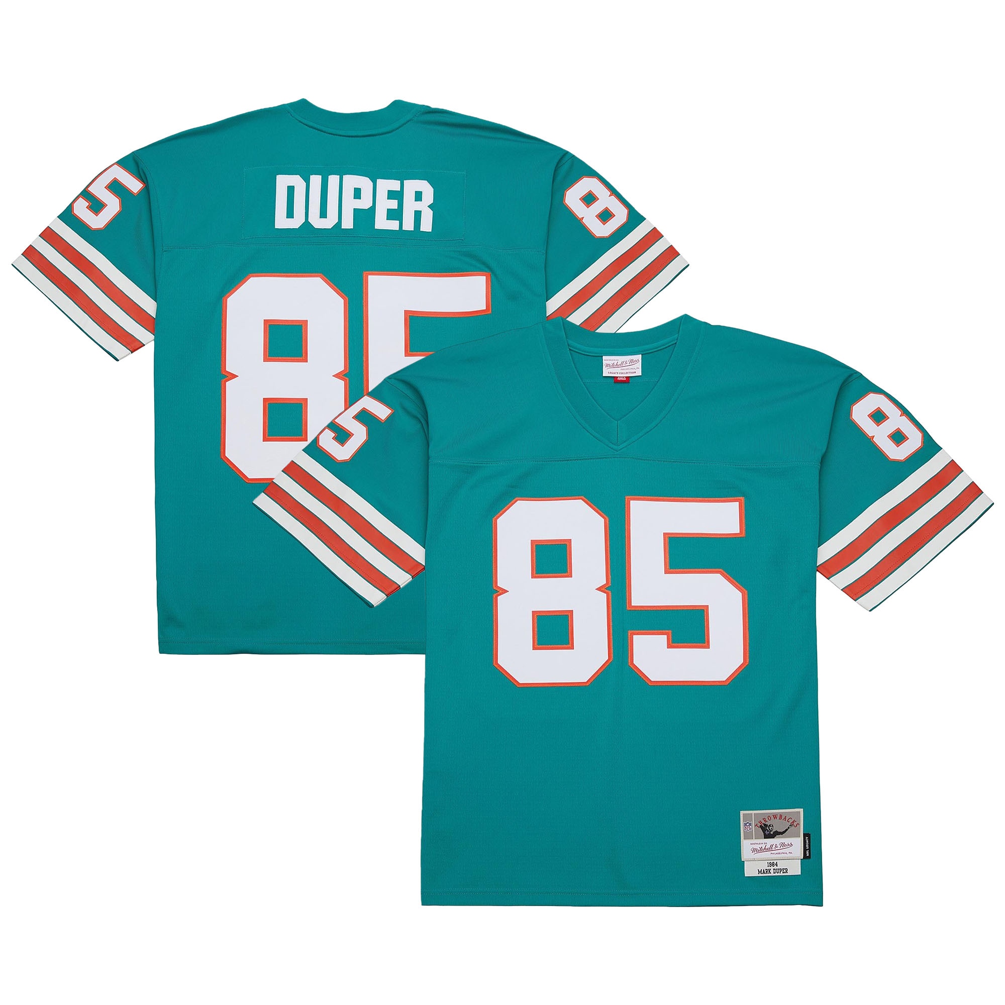 Miami Dolphins Mark Duper Mitchell Ness Aqua Legacy NFL Jersey Men's
