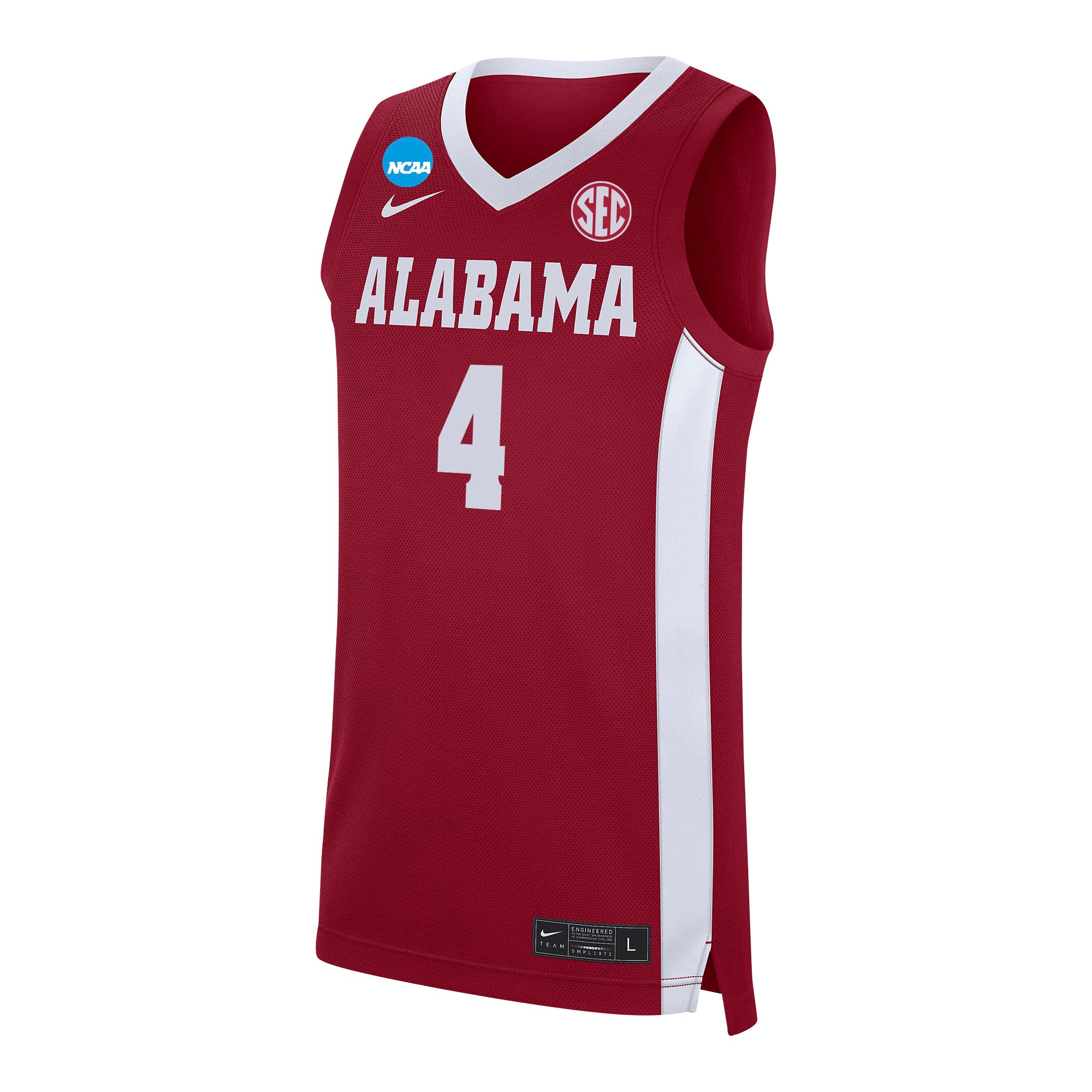 Davin Cosby Jr. 4 Alabama Crimson Tide 2024 Red Unisex NCAA Jersey Unisex