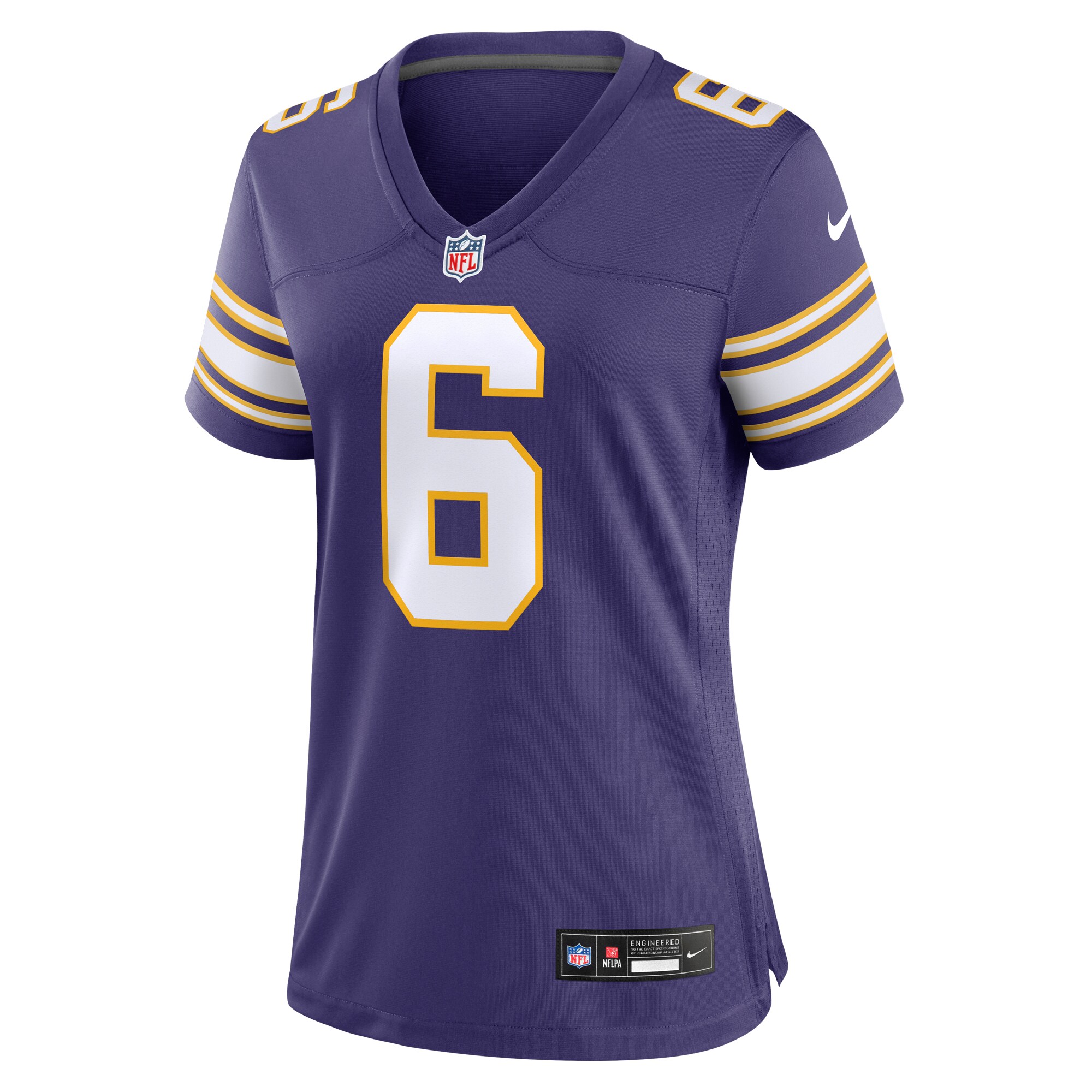 Minnesota Vikings Lewis Cine Purple Classic Player Game NFL Jersey Women's