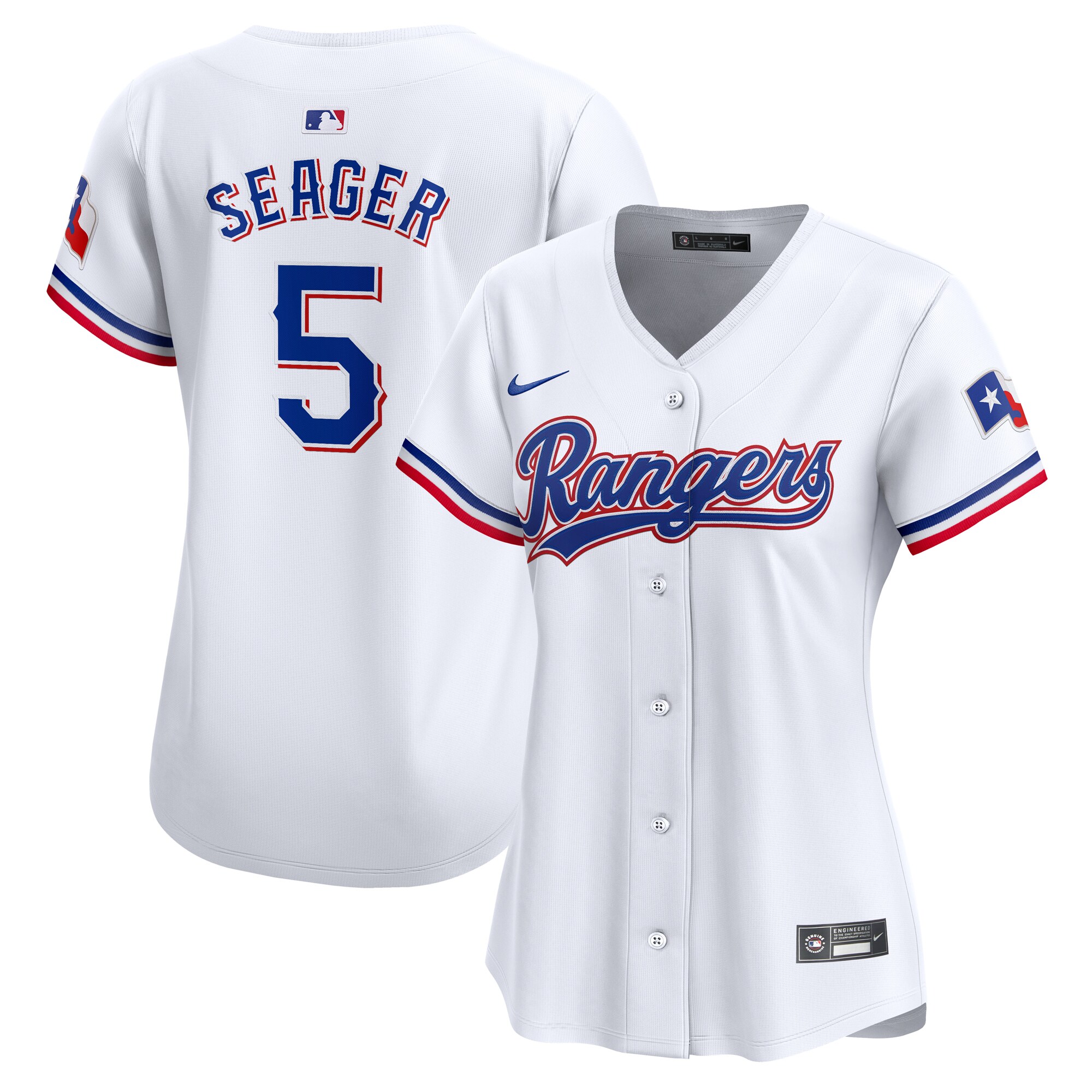 Texas Rangers Corey Seager White Home Limited Player MLB Jersey Women's