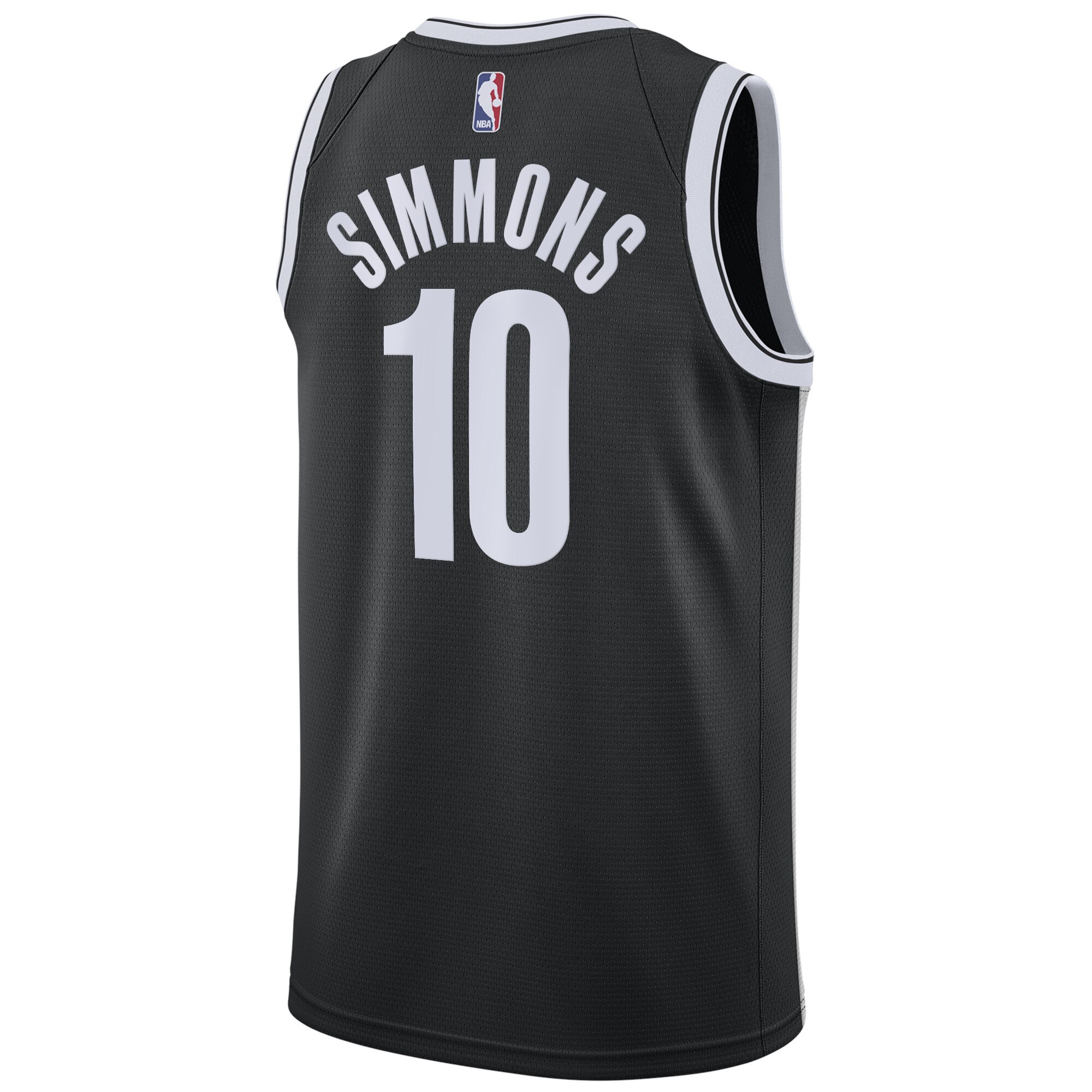 Brooklyn Nets Icon Edition Swingman Black Ben Simmon NBA Jersey Youth