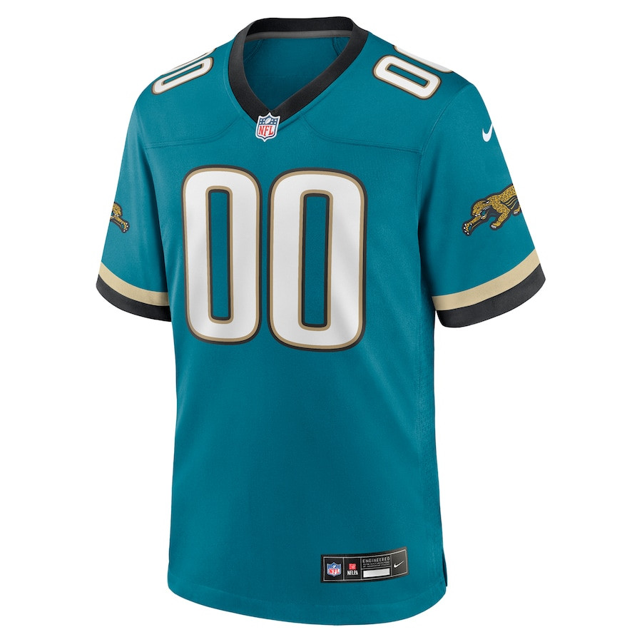 Jacksonville Jaguars Prowler Throwback Player Game Custom Teal NFL Jersey Men's