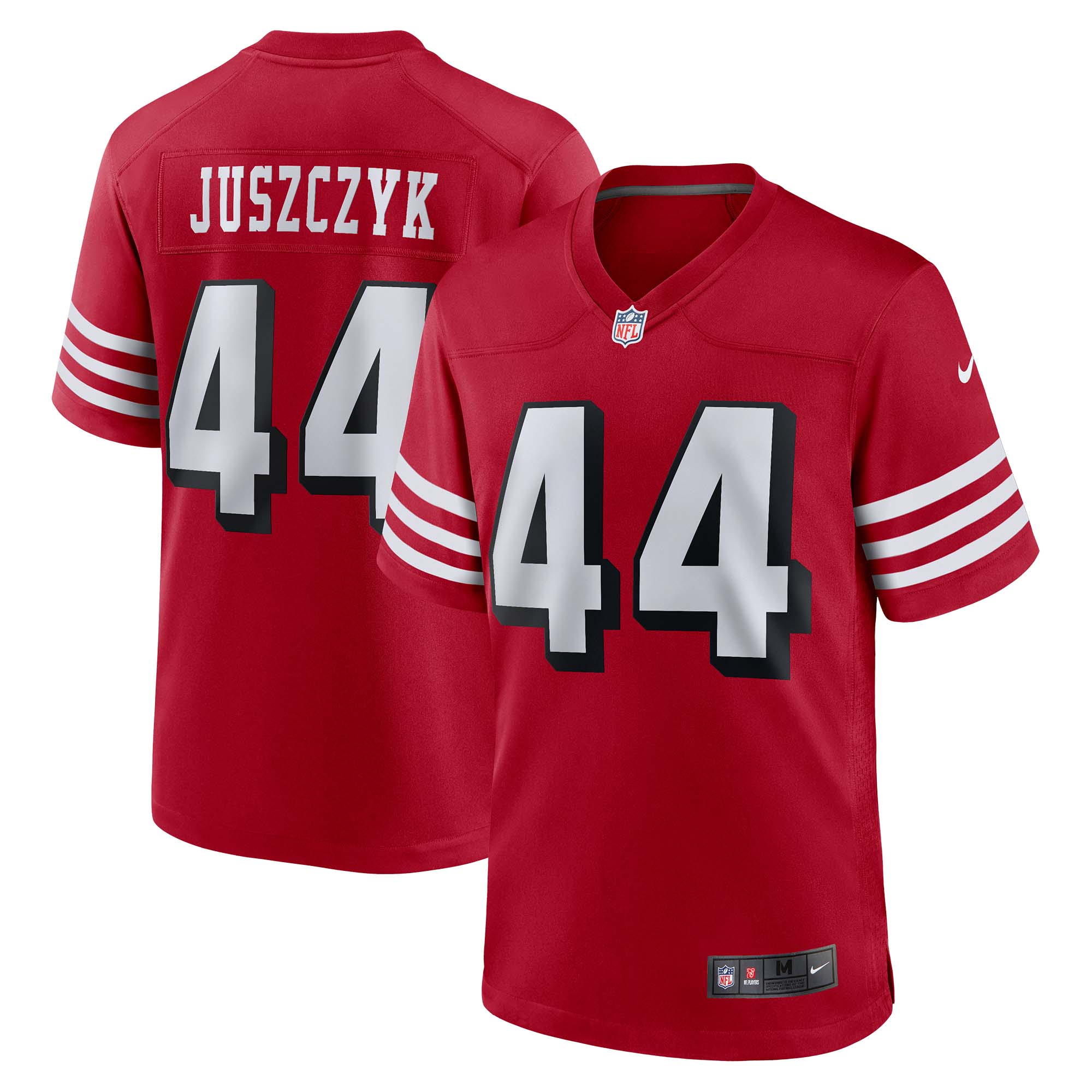 San Francisco 49ers Kyle Juszczyk Scarlet Alternate Game NFL Jersey Men's