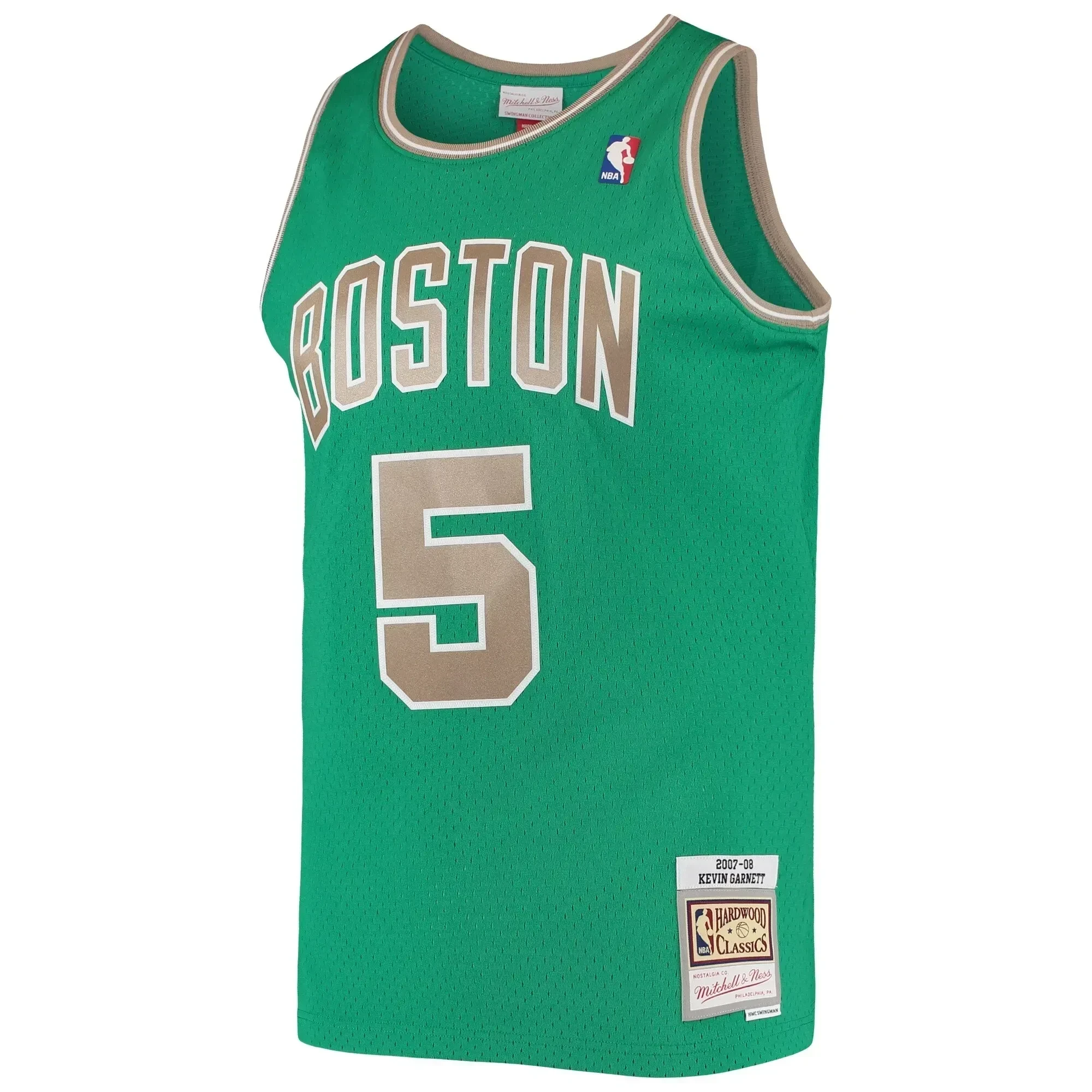 Kevin Garnett Boston Celtics Mitchell Ness Hardwood Classics Swingman Kelly Green NBA Jersey Men's