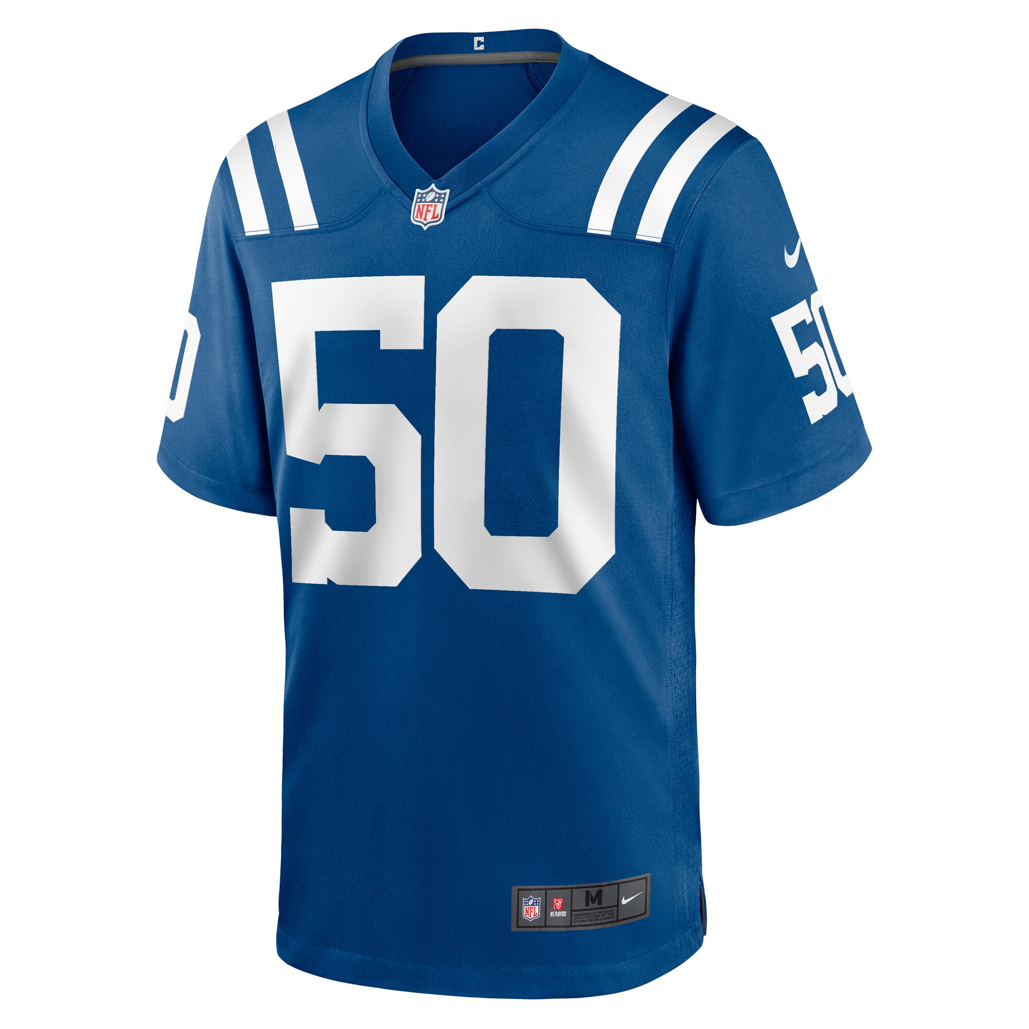 Indianapolis Colts Segun Olubi Royal Game Player NFL Jersey Men's