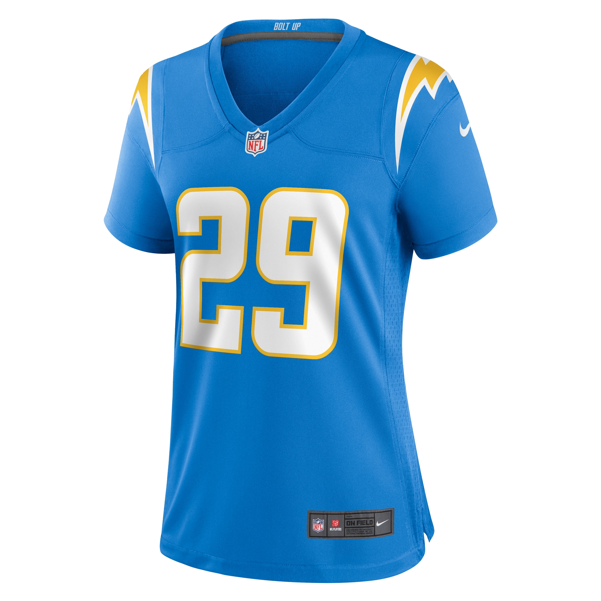 Los Angeles Chargers Chris Wilcox Powder Blue Team Game NFL Jersey Women's