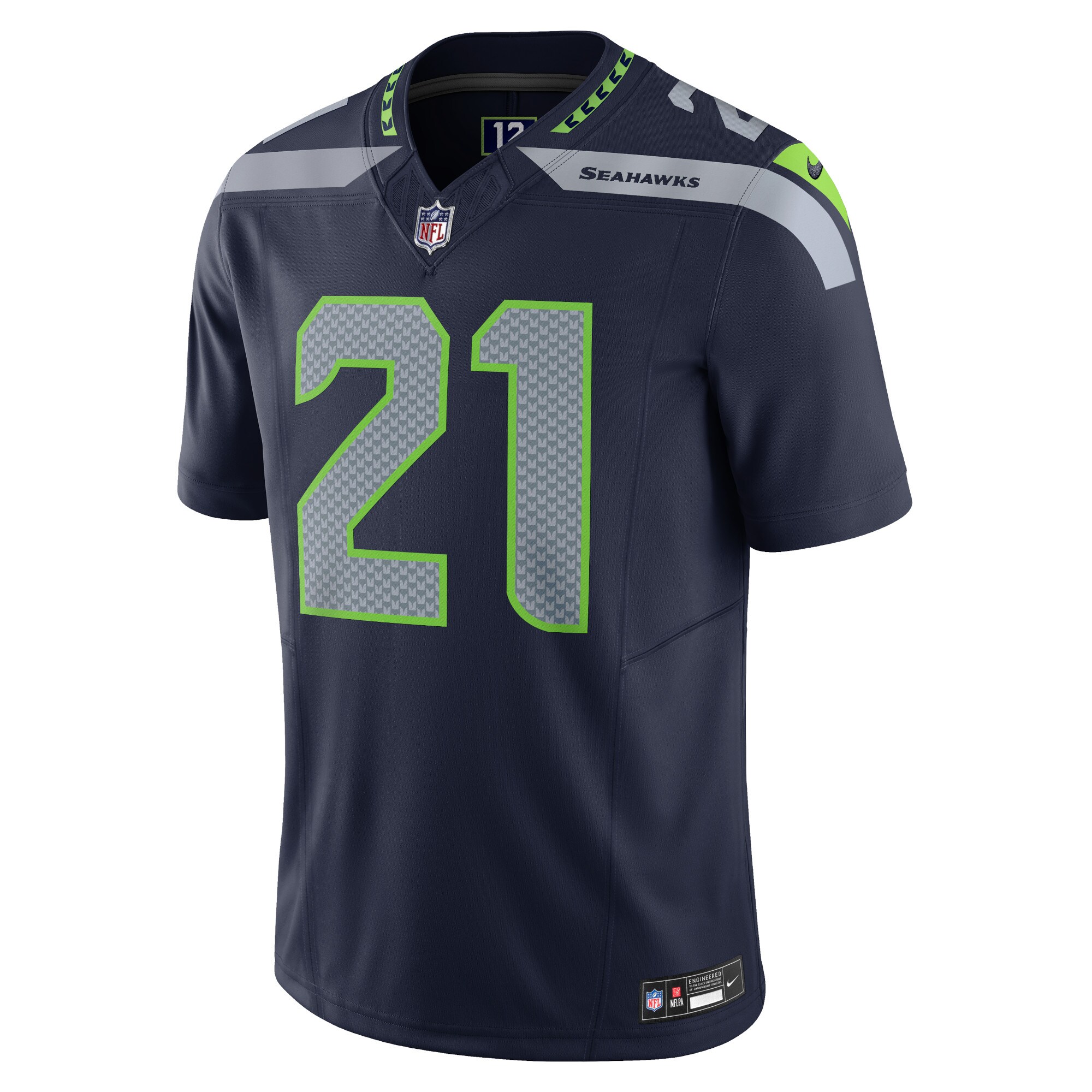 Seattle Seahawks Devon Witherspoon Navy Vapor F.U.S.E. Limited NFL Jersey Men's