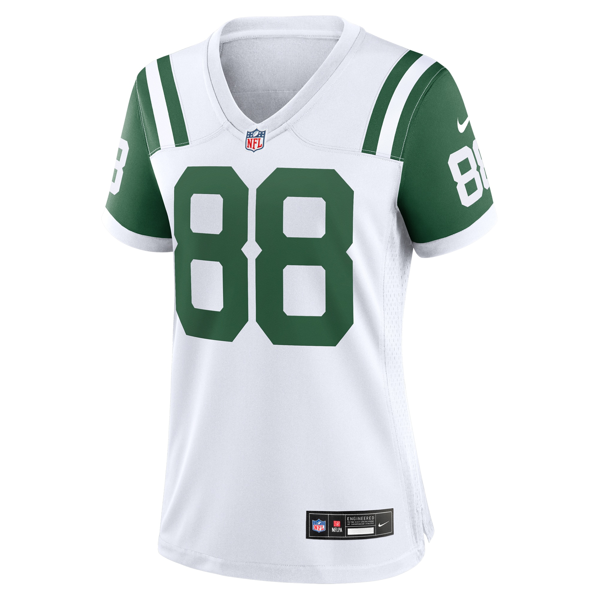 New York Jets Al Toon White Classic Alternate Retired Player Game NFL Jersey Women's