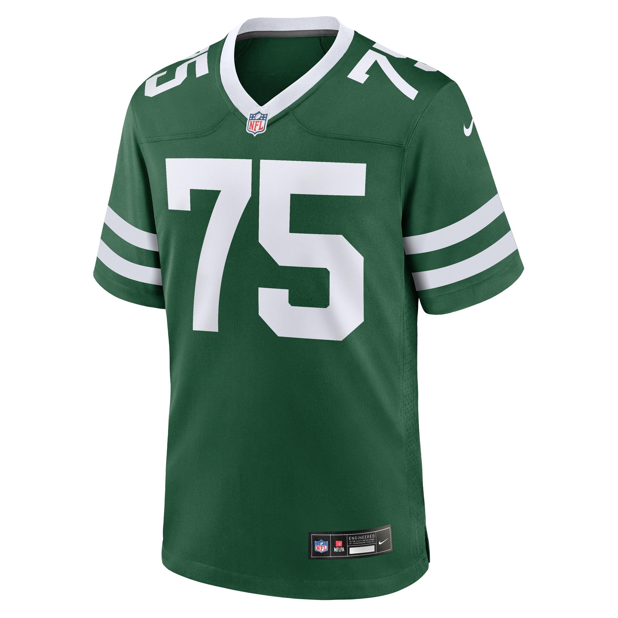 New York Jets Alijah Vera-Tucker Legacy Green Team Game NFL Jersey Men's