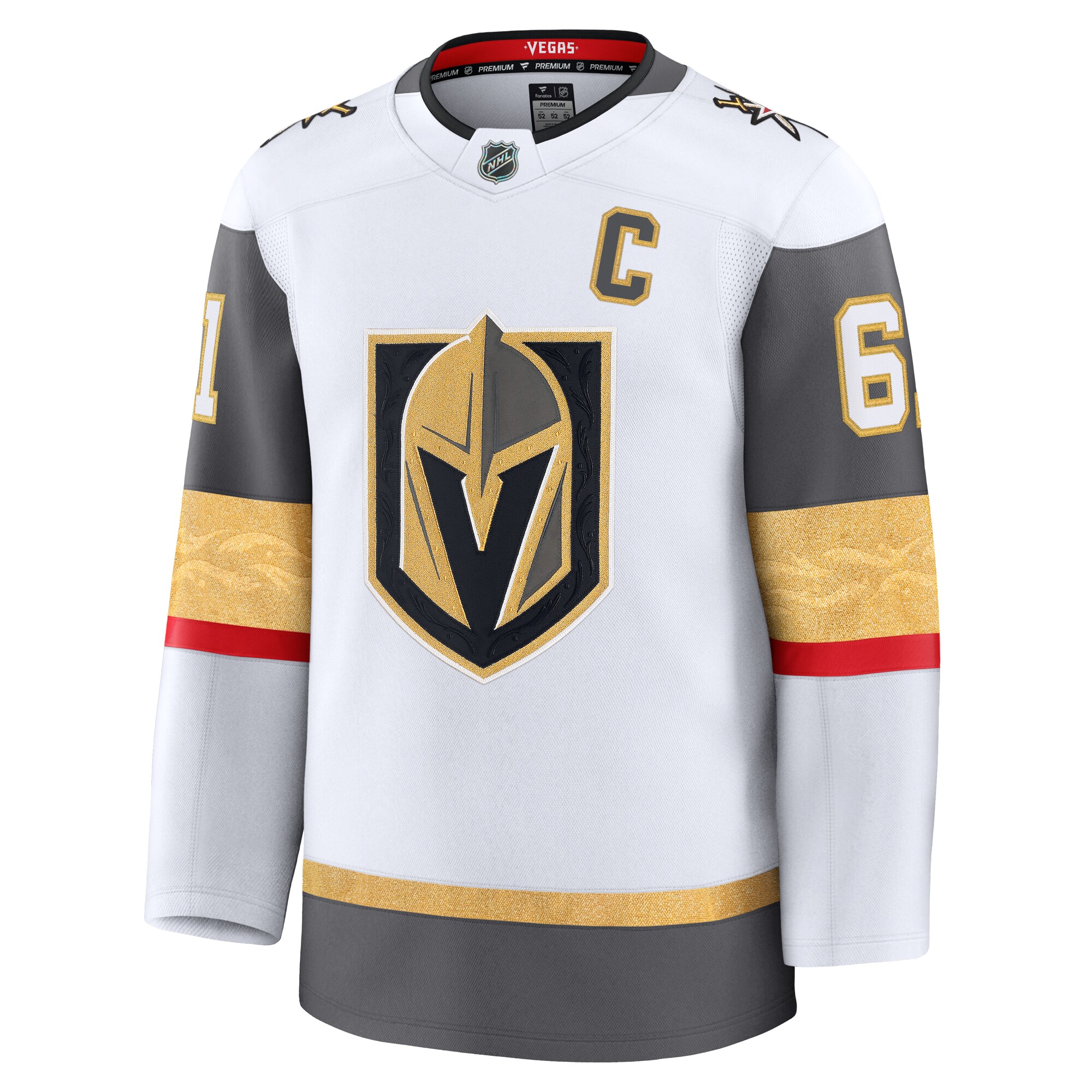 Vegas Golden Knights Mark Stone White Away Premium NHL Jersey Men's