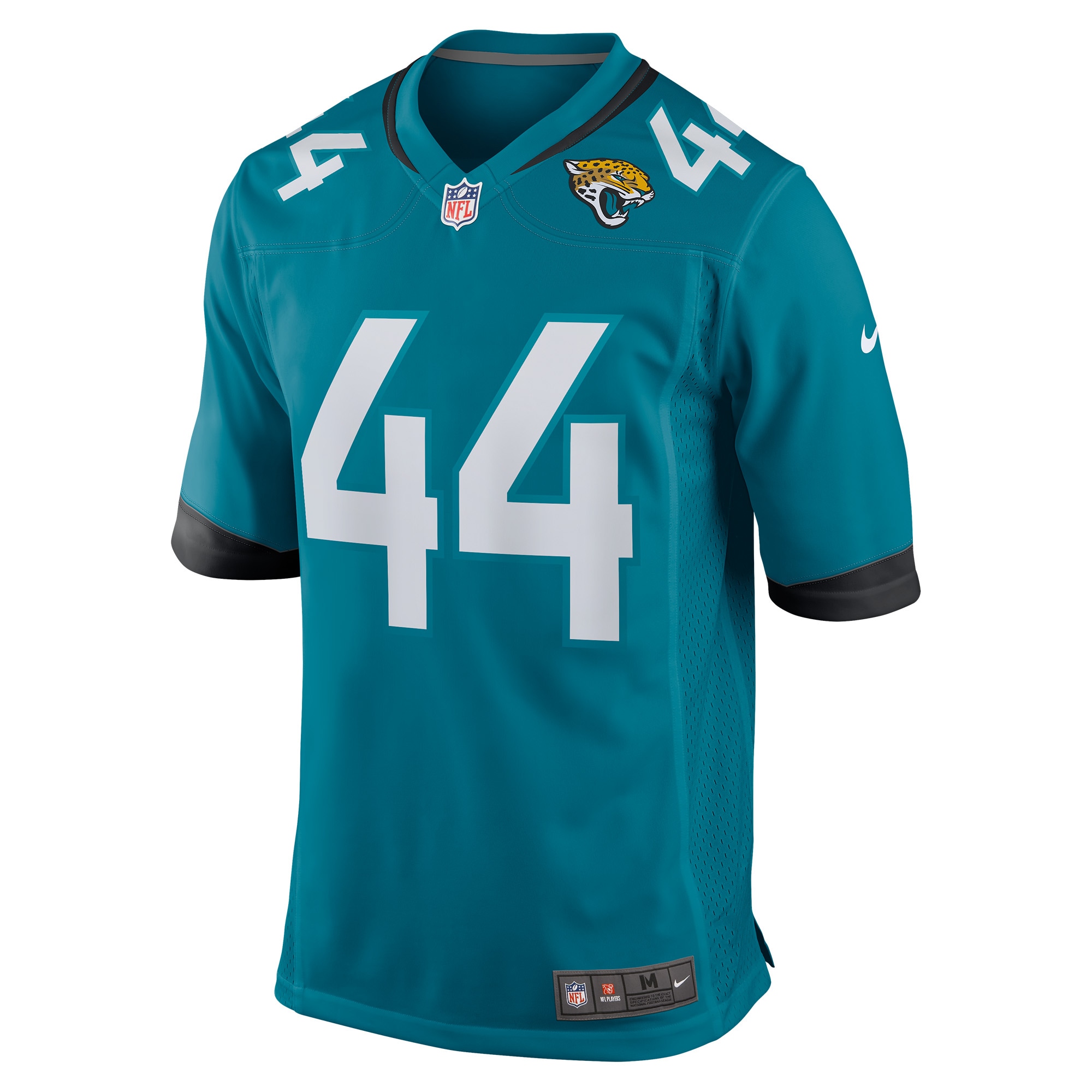 Jacksonville Jaguars Travon Walker Teal Player Game NFL Jersey Men's