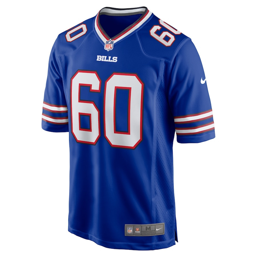 Keaton Bills 60 Buffalo Bills Game Royal NFL Jersey Men's