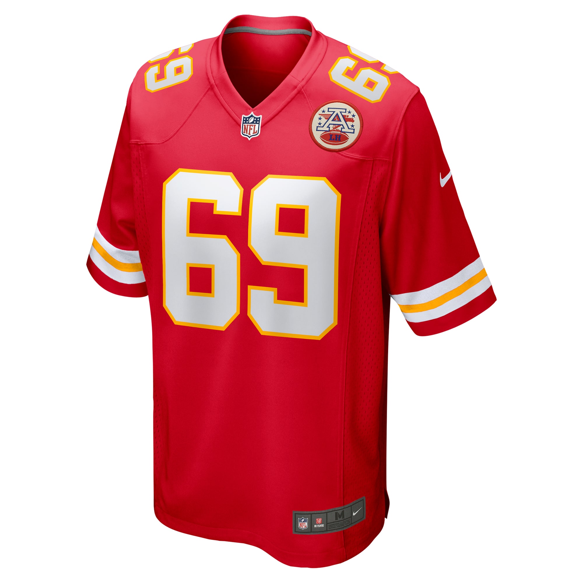 Kansas City Chiefs Mike Pennel Red Game NFL Jersey Men's