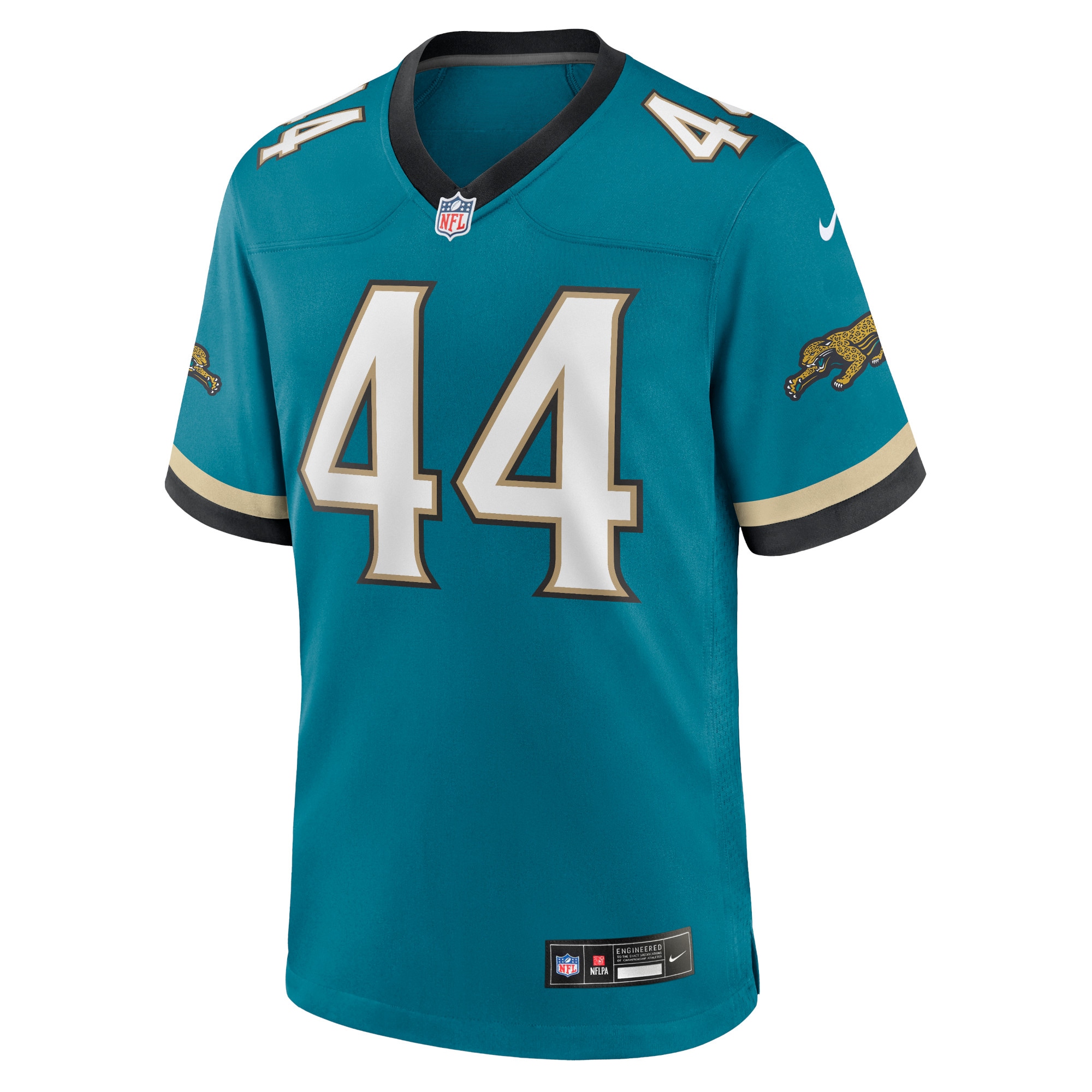 Jacksonville Jaguars Travon Walker Teal Prowler Throwback Player Game NFL Jersey Men's
