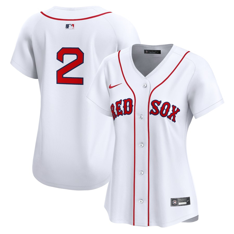 Justin Turner 2 Boston Red Sox Home Limited Player White MLB Jersey Women's