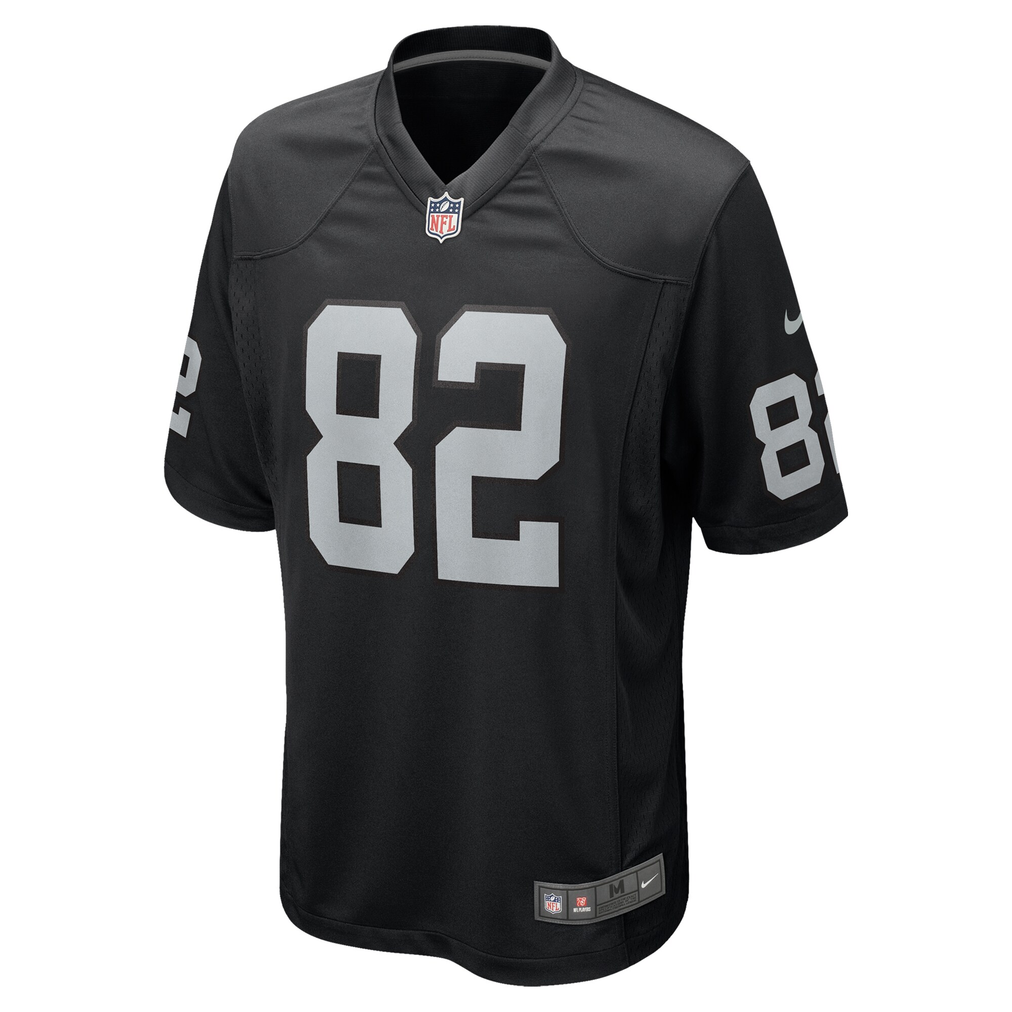 Las Vegas Raiders Ramel Keyton Black Team Game NFL Jersey Men's