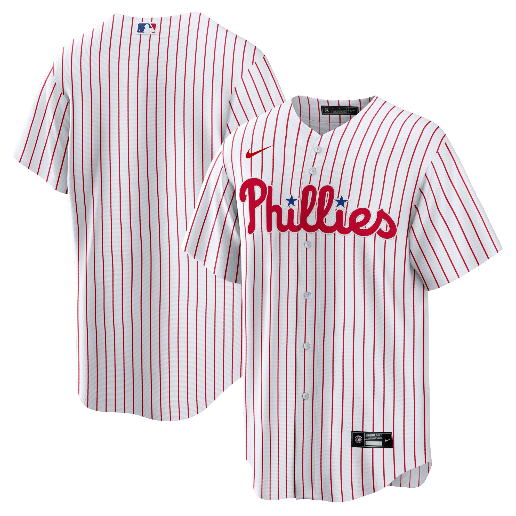 Philadelphia Phillies White Home Team MLB Jersey Men's