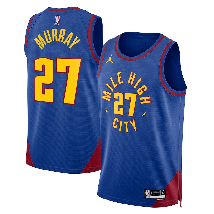 Jamal Murray 27 Denver Nuggets Unisex Swingman Statement Edition Royal NBA Jersey Unisex