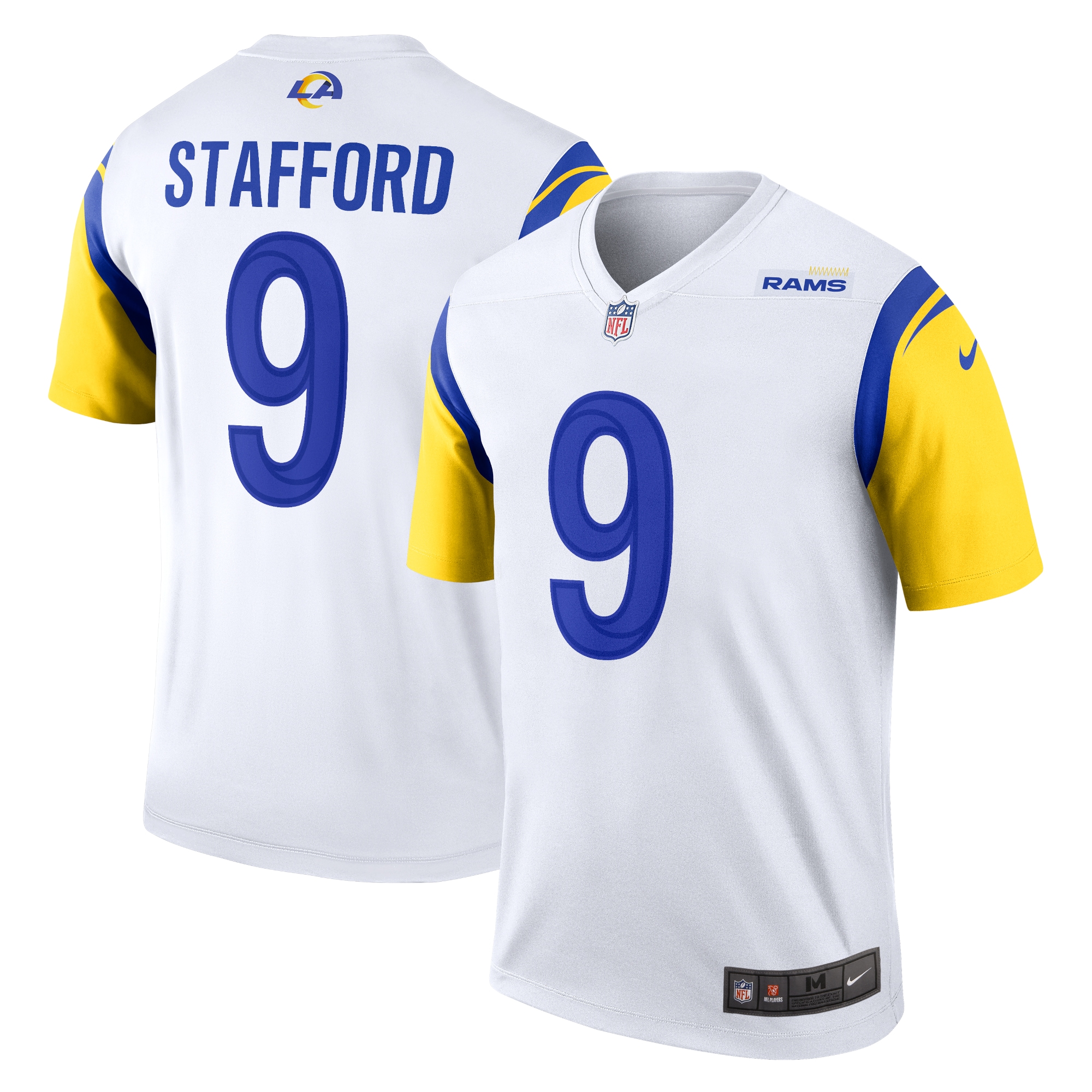 Los Angeles Rams Matthew Stafford White Alternate Legend Player Performance Top NFL Jersey Men's