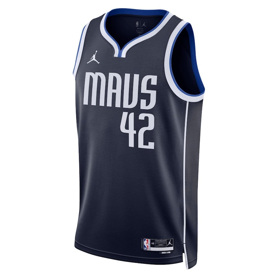 Maximillian Kleber 42 Dallas Mavericks Unisex Swingman Statement Edition Navy NBA Jersey Unisex