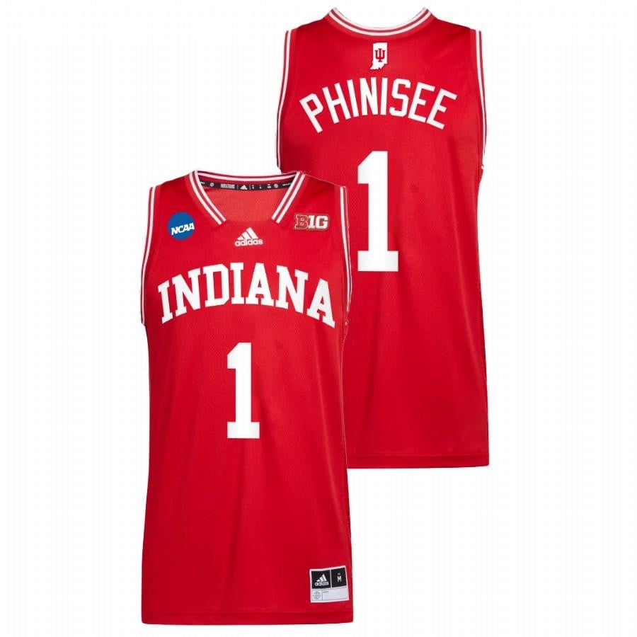 Indiana Hoosiers Rob Phinisee Red 2022 March Madness NCAA Jersey Men's