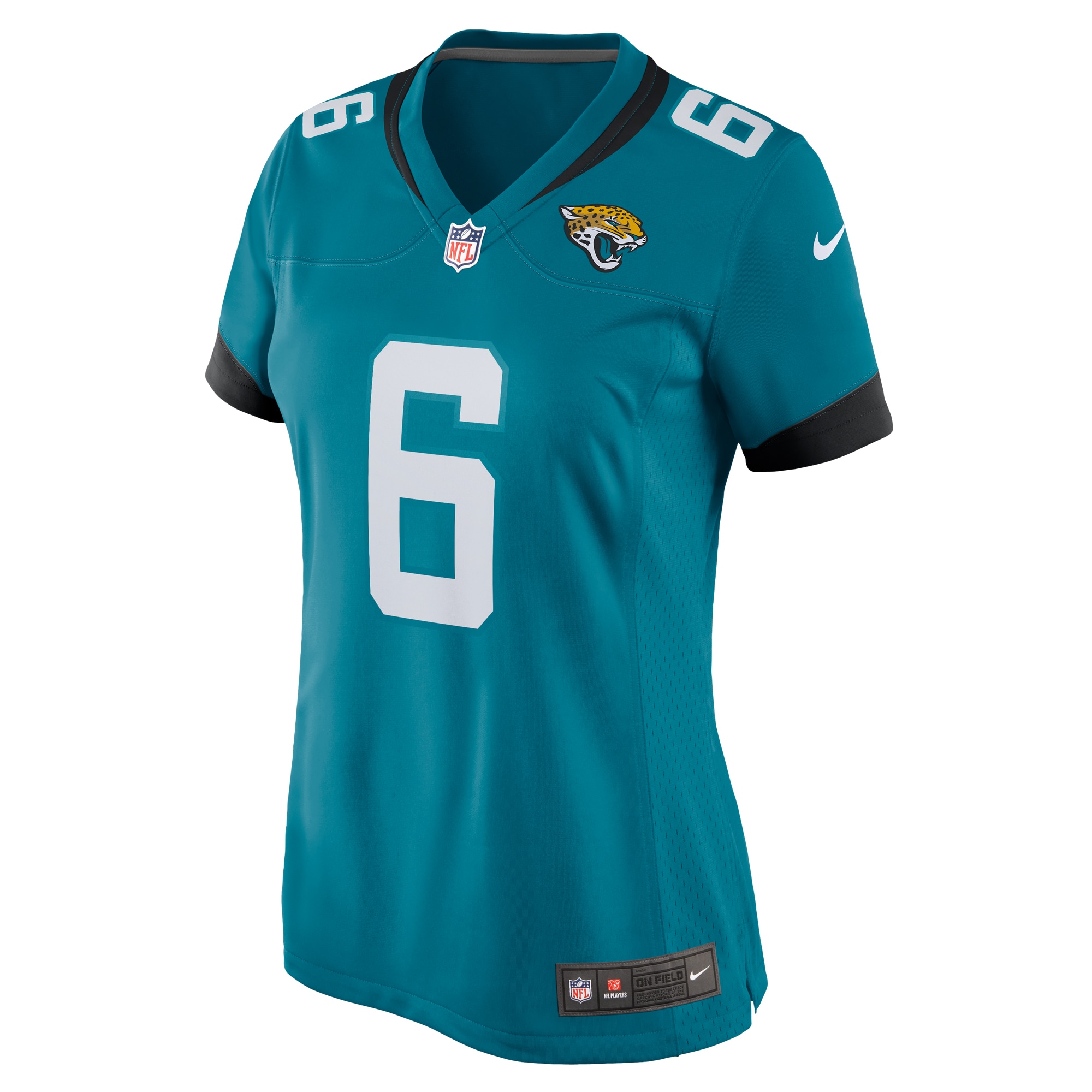 Jacksonville Jaguars Darnell Savage Teal Team Game NFL Jersey Women's