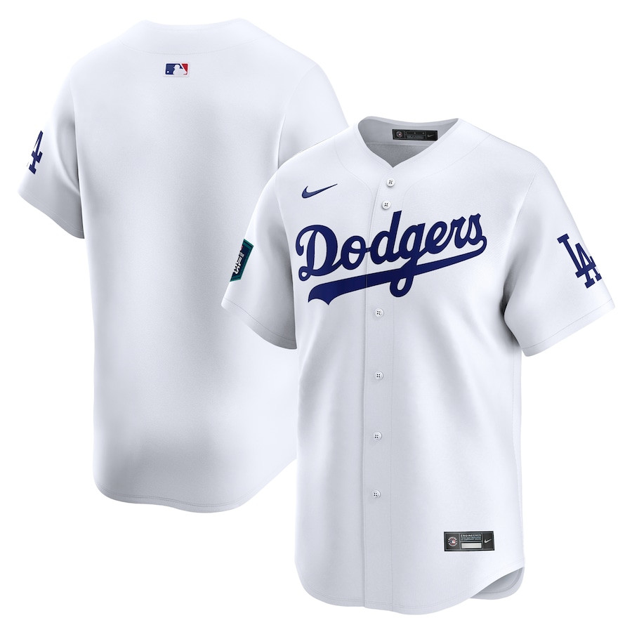 Los Angeles Dodgers 2024 World Tour Seoul Series Home Player White MLB Jersey Men's