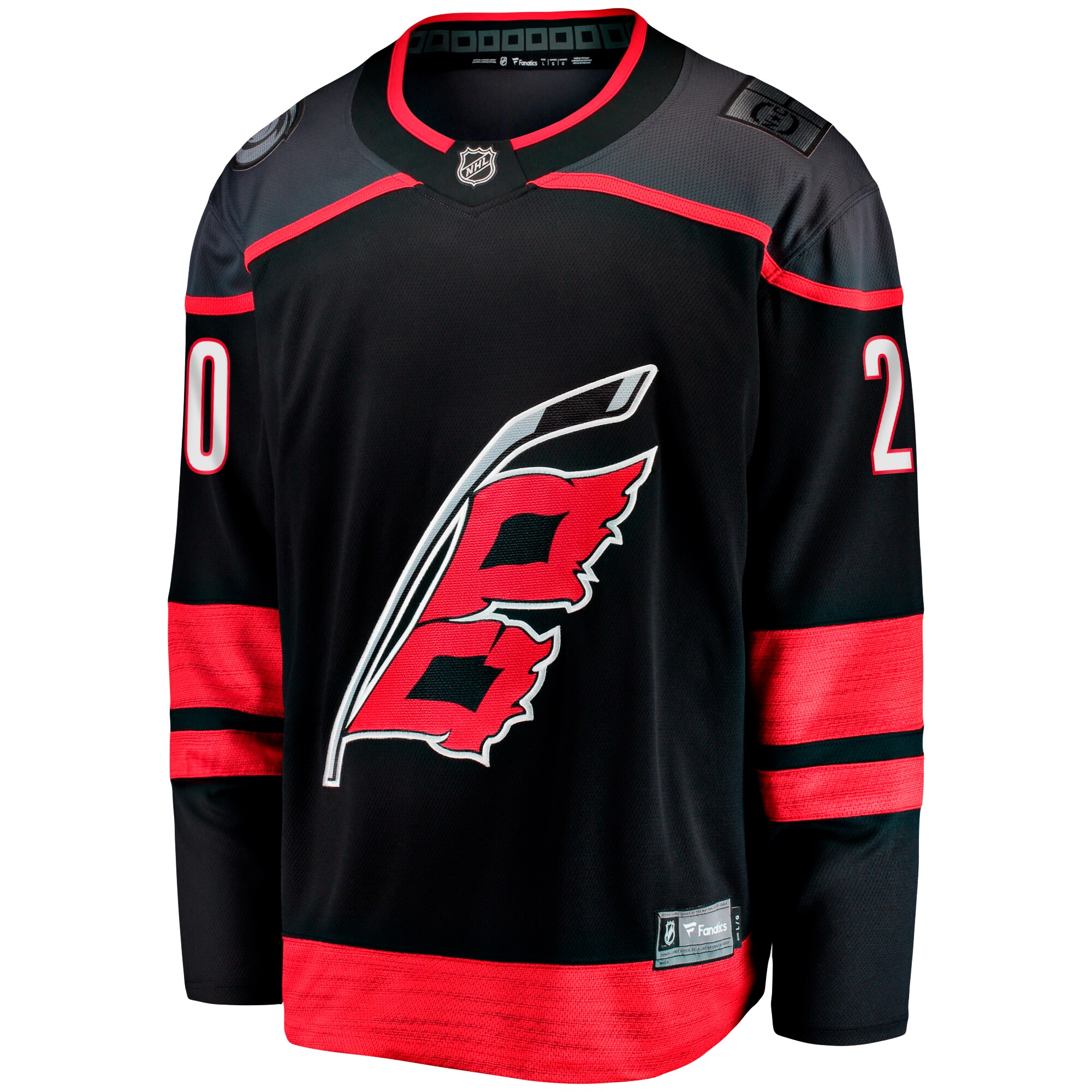 Carolina Hurricanes Sebastian Aho Black Home Breakaway NHL Jersey Men's