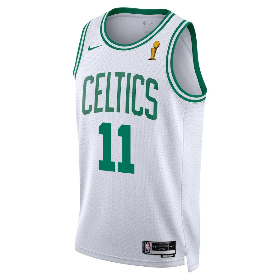 Payton Pritchard 11 Boston Celtics 2024 FINALS CHAMPIONS Swingman Association Editio White NBA Jersey Men's