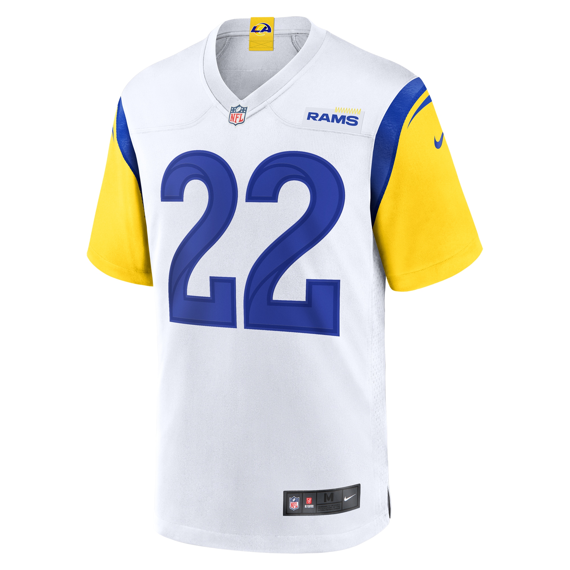 Los Angeles Rams Blake Corum White Game NFL Jersey Men's
