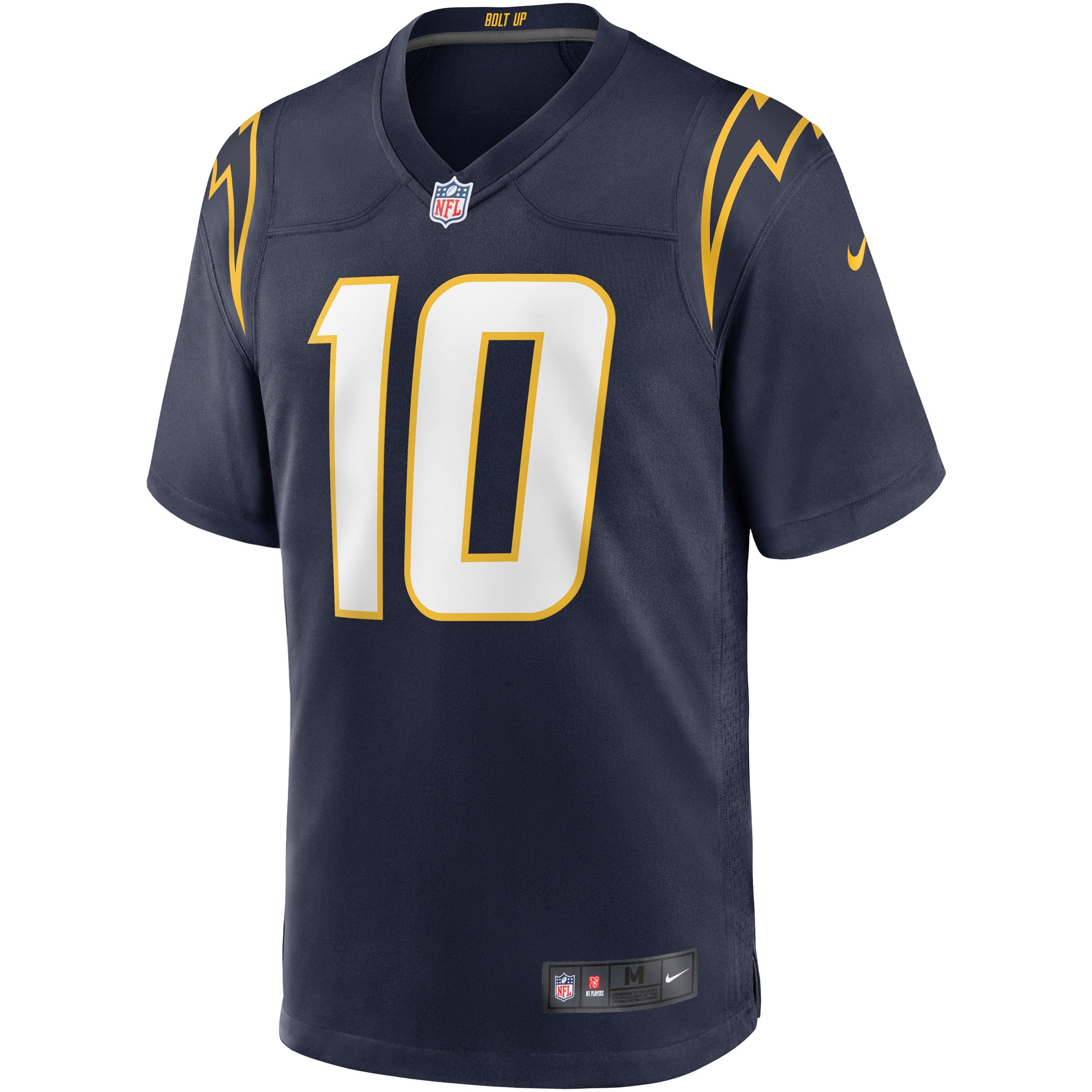 Los Angeles Chargers Justin Herbert Navy Game NFL Jersey Men's