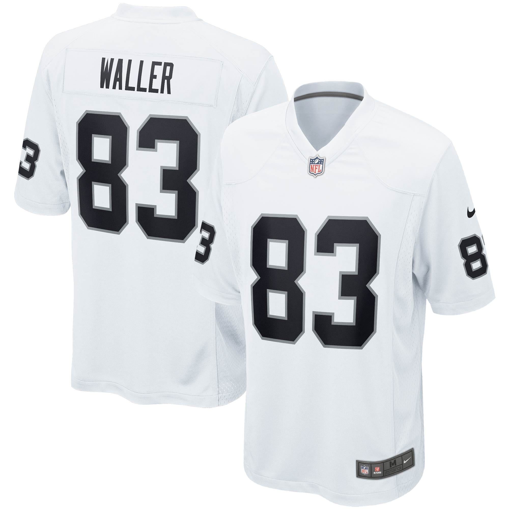 Las Vegas Raiders Darren Waller White Game NFL Jersey Men's