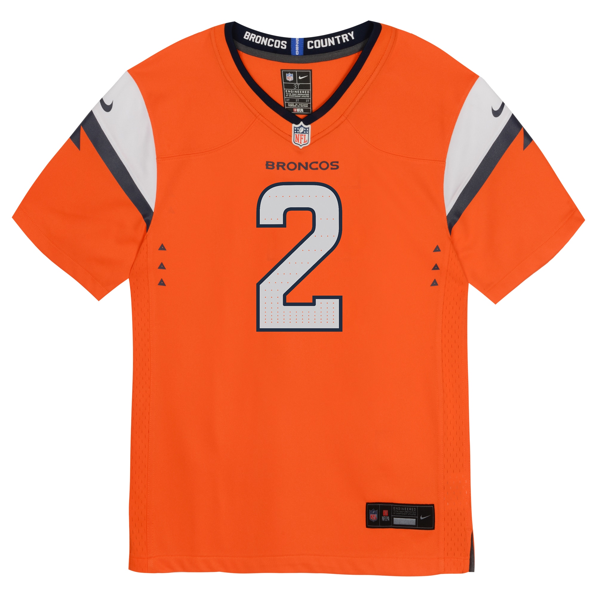 Infant Denver Broncos Patrick Surtain II Orange Mile High Collection Game NFL Jersey Men's