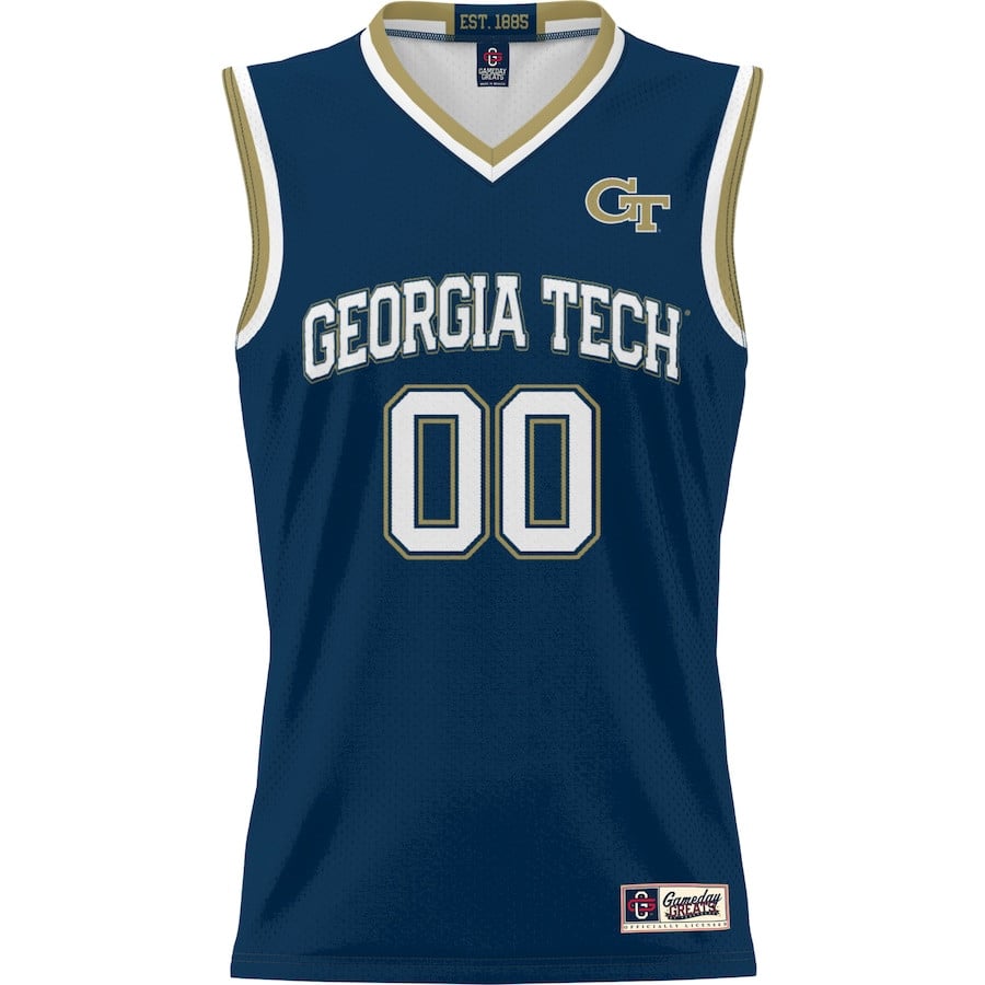 Georgia Tech Yellow Jackets NIL Custom Navy NCAA Jersey Men's