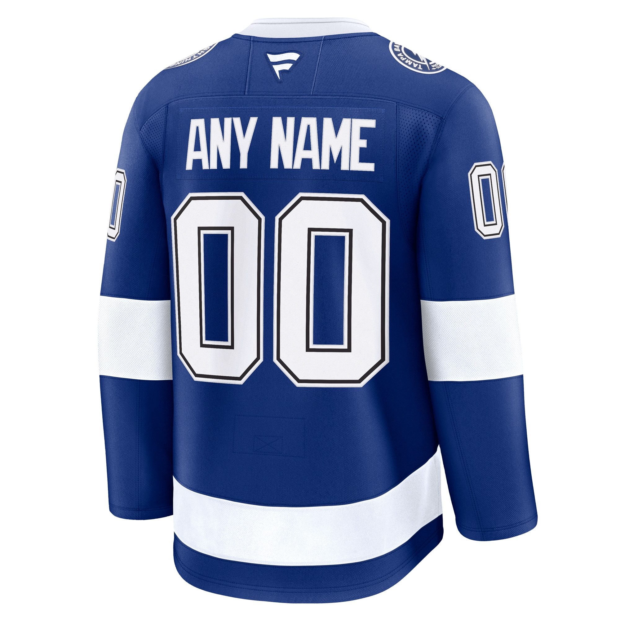 Tampa Bay Lightning Blue Home Premium Custom NHL Jersey Men's