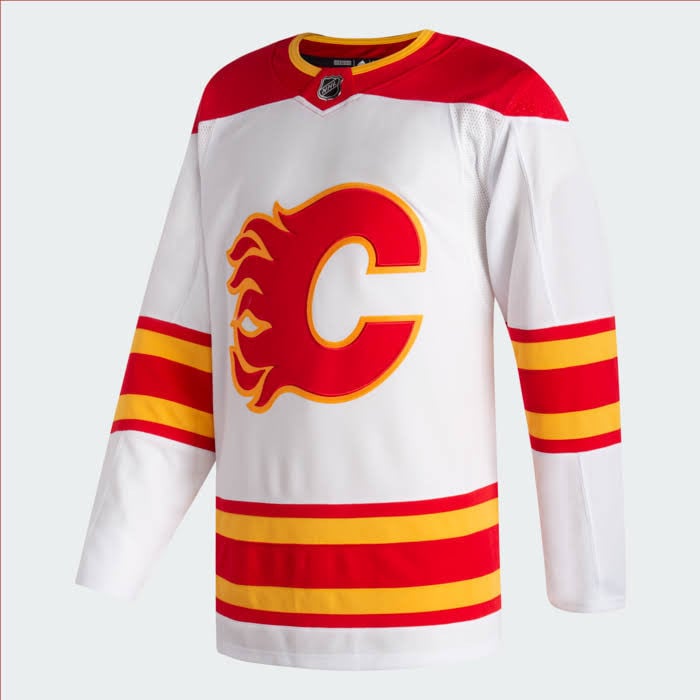 Samuel Honzek #29 Calgary Flames 2023 Draft Away White NHL Jersey Men's