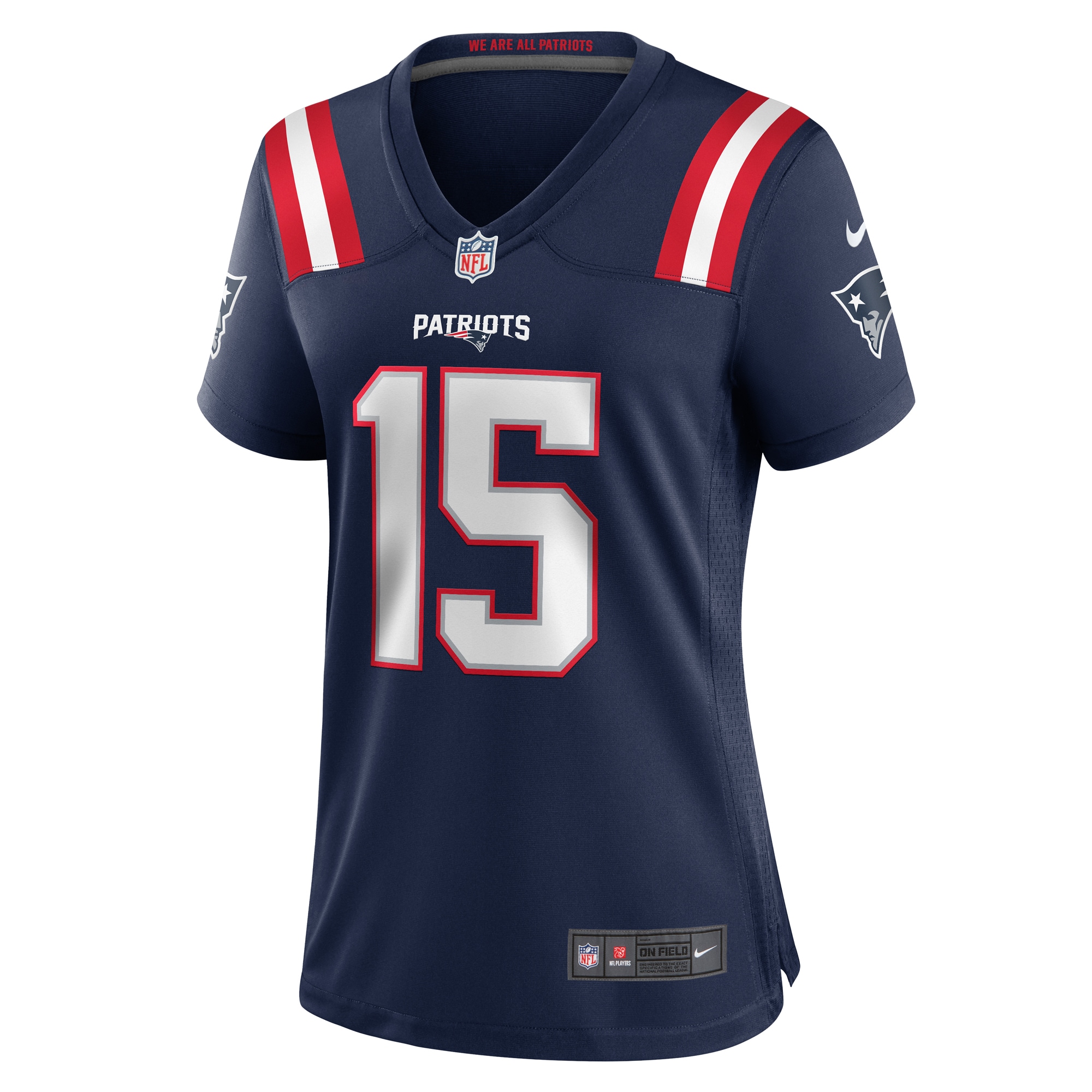 New England Patriots Marte Mapu Navy Game NFL Jersey Women's