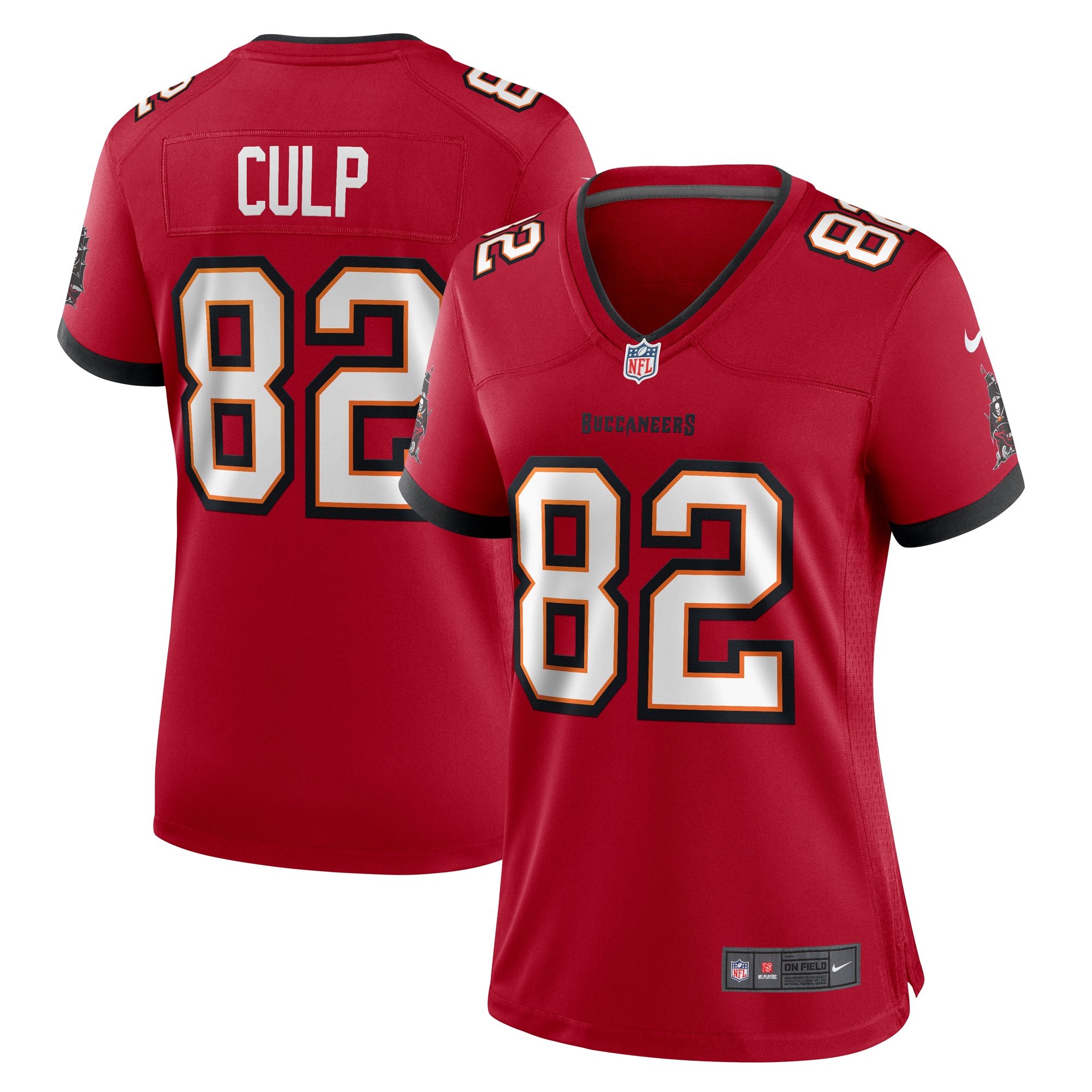 Tampa Bay Buccaneers Devin Culp Red Game NFL Jersey Women's