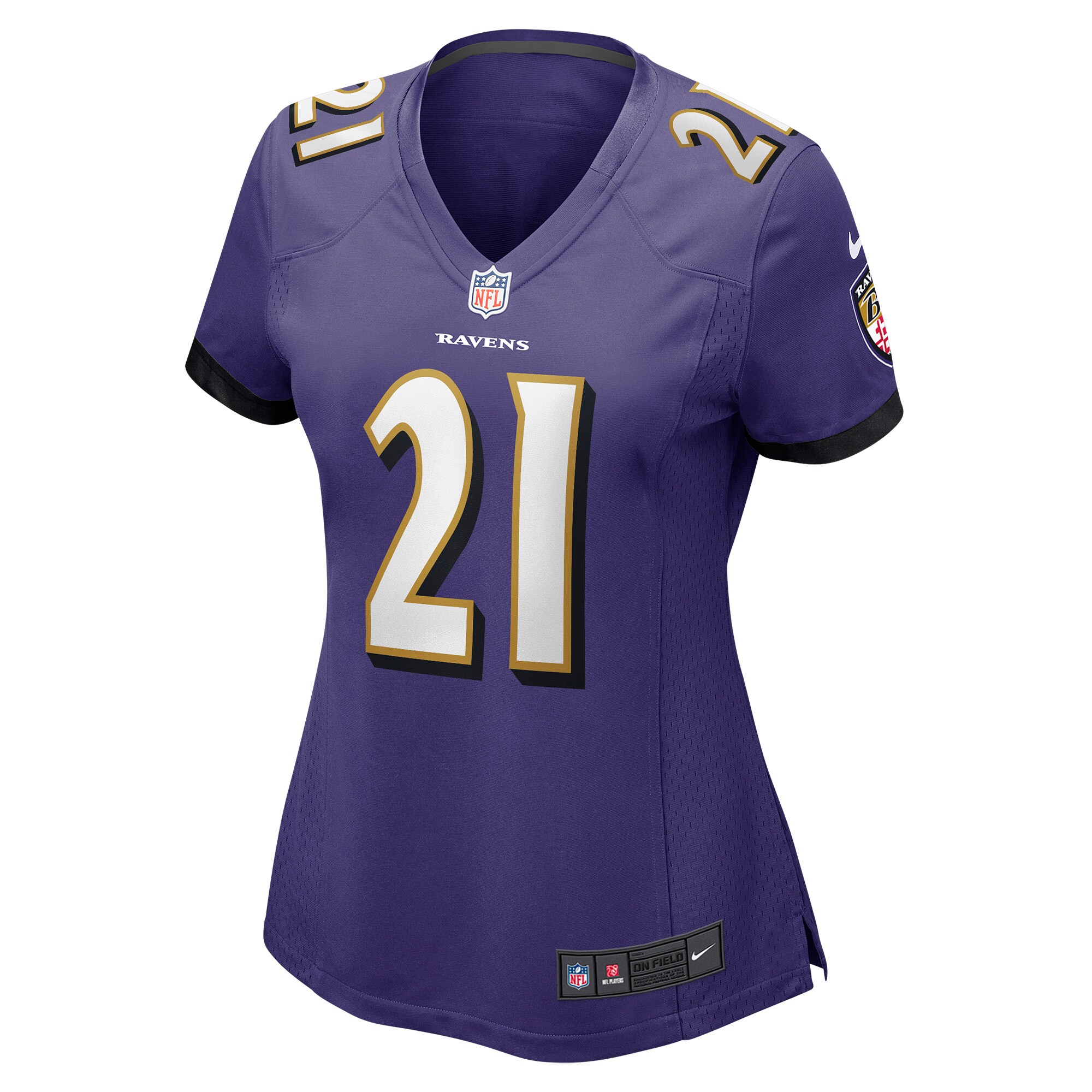 Baltimore Ravens Brandon Stephens Purple Game NFL Jersey Women's