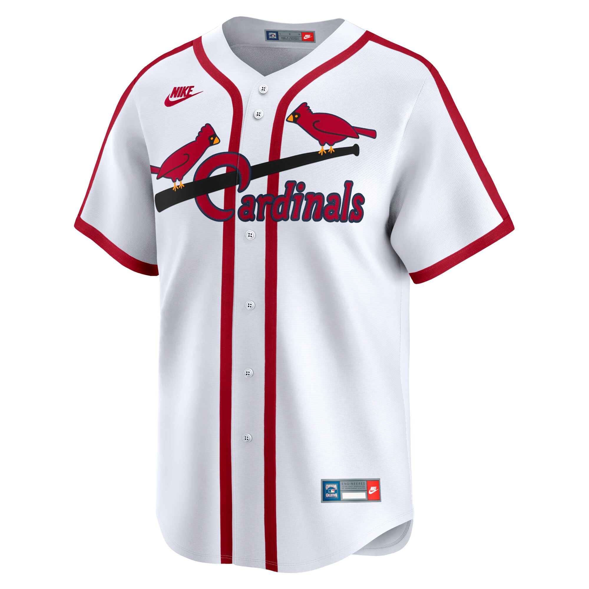 St. Louis Cardinals White Cooperstown Collection Limited MLB Jersey Men's