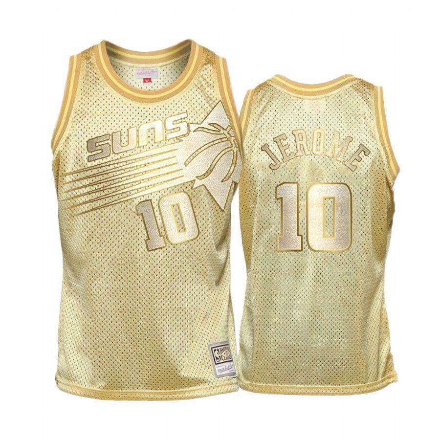 Ty Jerome 10 Phoenix Suns Golden Hwc NBA Jersey Men's