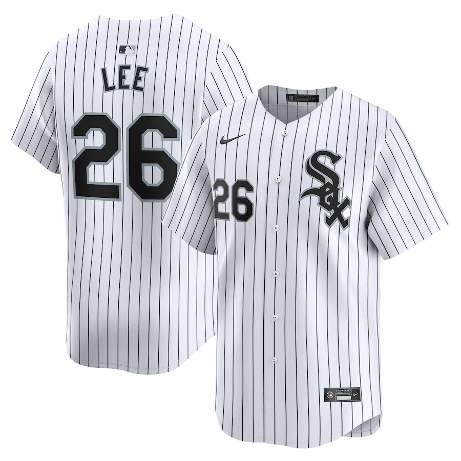 Korey Lee 26 Chicago White Sox Home Limited Player White MLB Jersey Men's