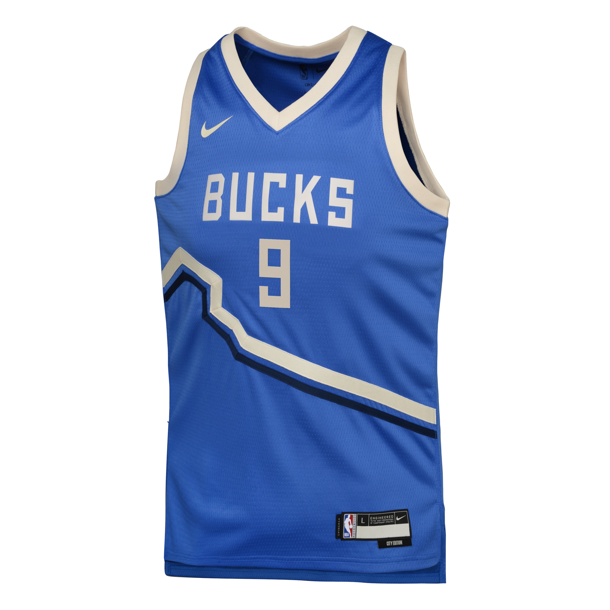 Milwaukee Bucks City Edition Swingman 2024 Royal Bobby Portis Jr NBA Jersey Youth