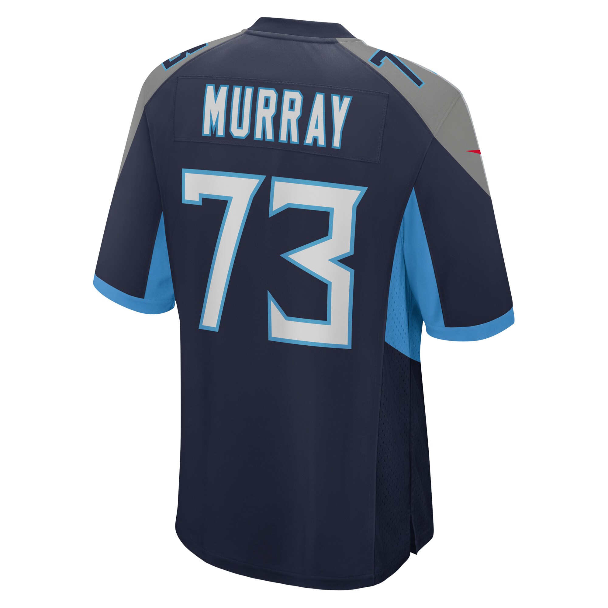 Tennessee Titans Justin Murray Navy Team Game NFL Jersey Men's