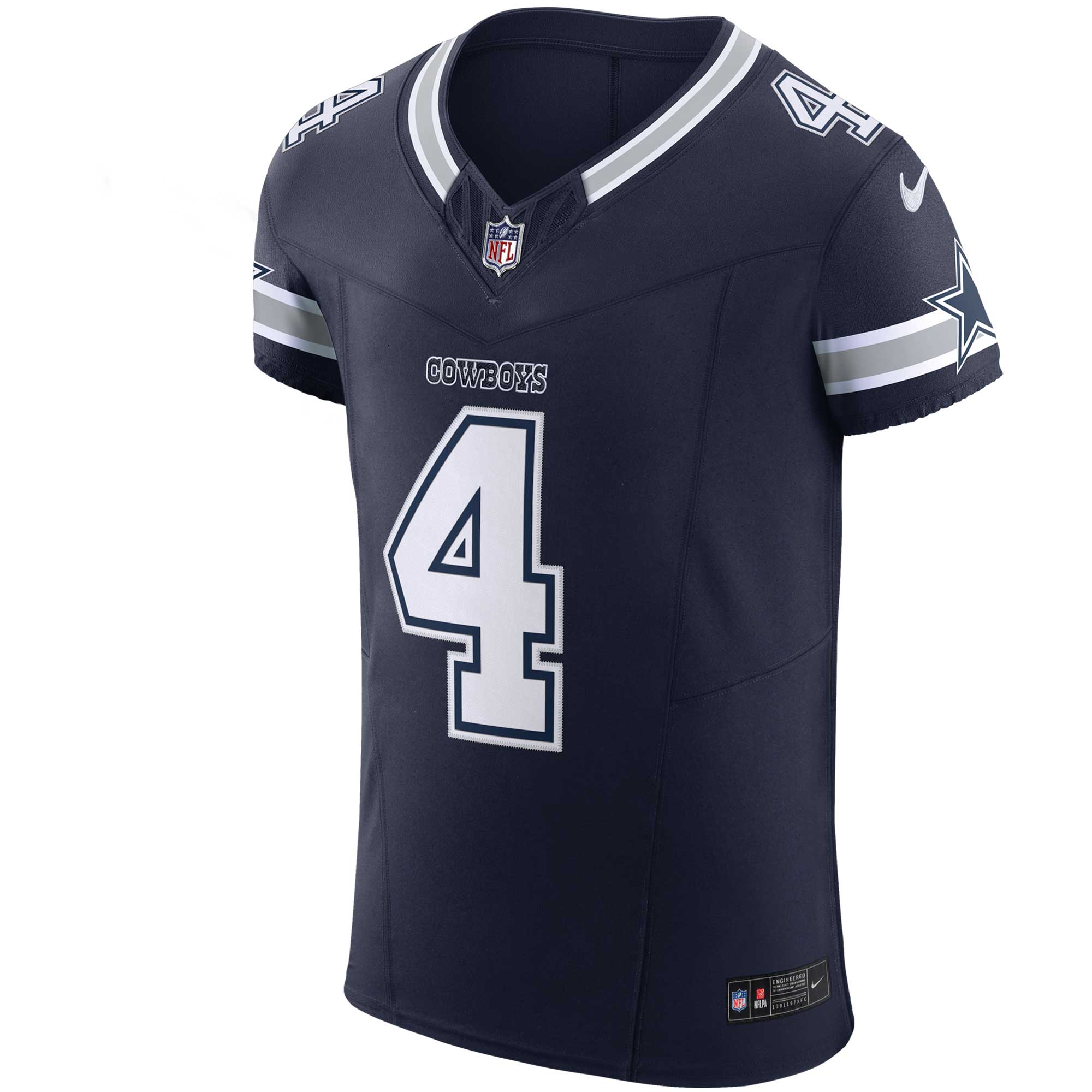 Dallas Cowboys Dak Prescott Navy Vapor F.U.S.E. Elite NFL Jersey Men's