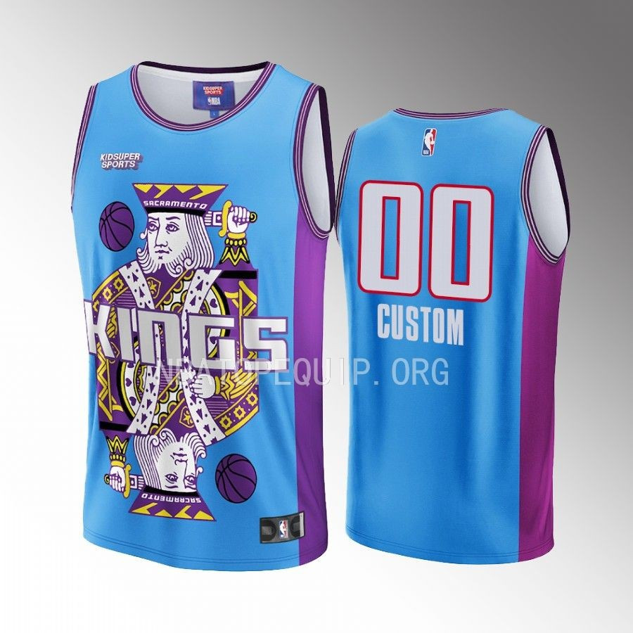 Custom Sacramento Kings KidSuper Studio Unisex Hometown NBA Jersey Unisex