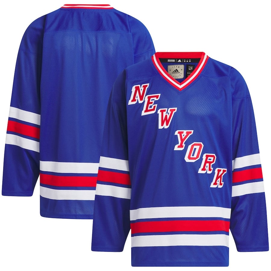 New York Rangers Team Classic Blue NHL Jersey Men's