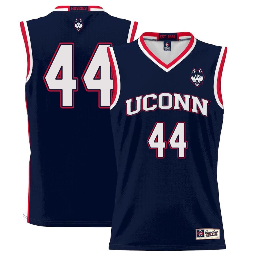 Andre Jackson Jr. 44 UConn Huskies Navy NCAA Jersey Men's